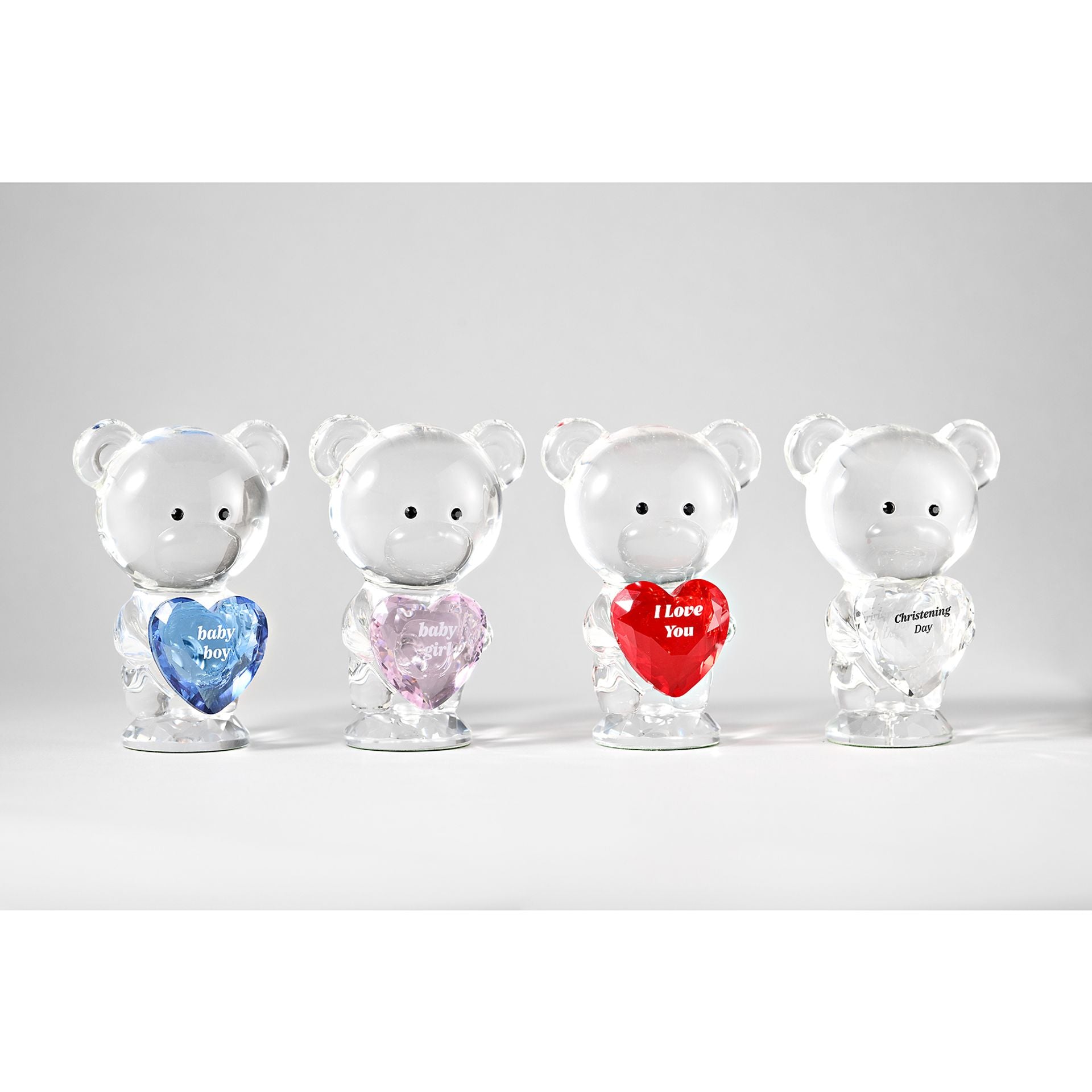 Crystocraft Crystal Bear - Baby Girl