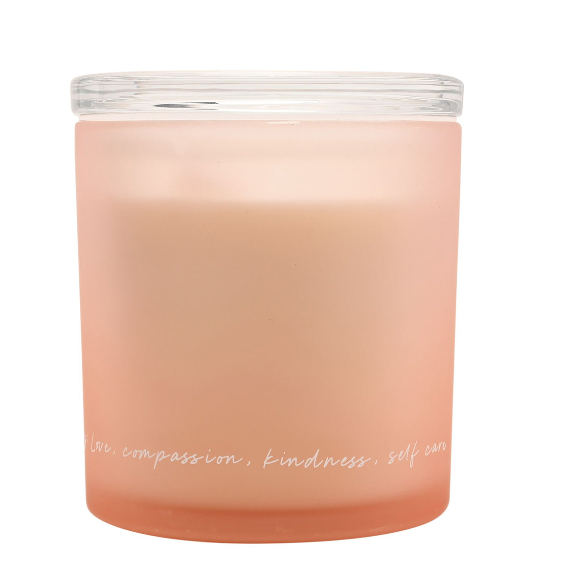 Serenity Rose Quartz Crystal Infused 380g Candle