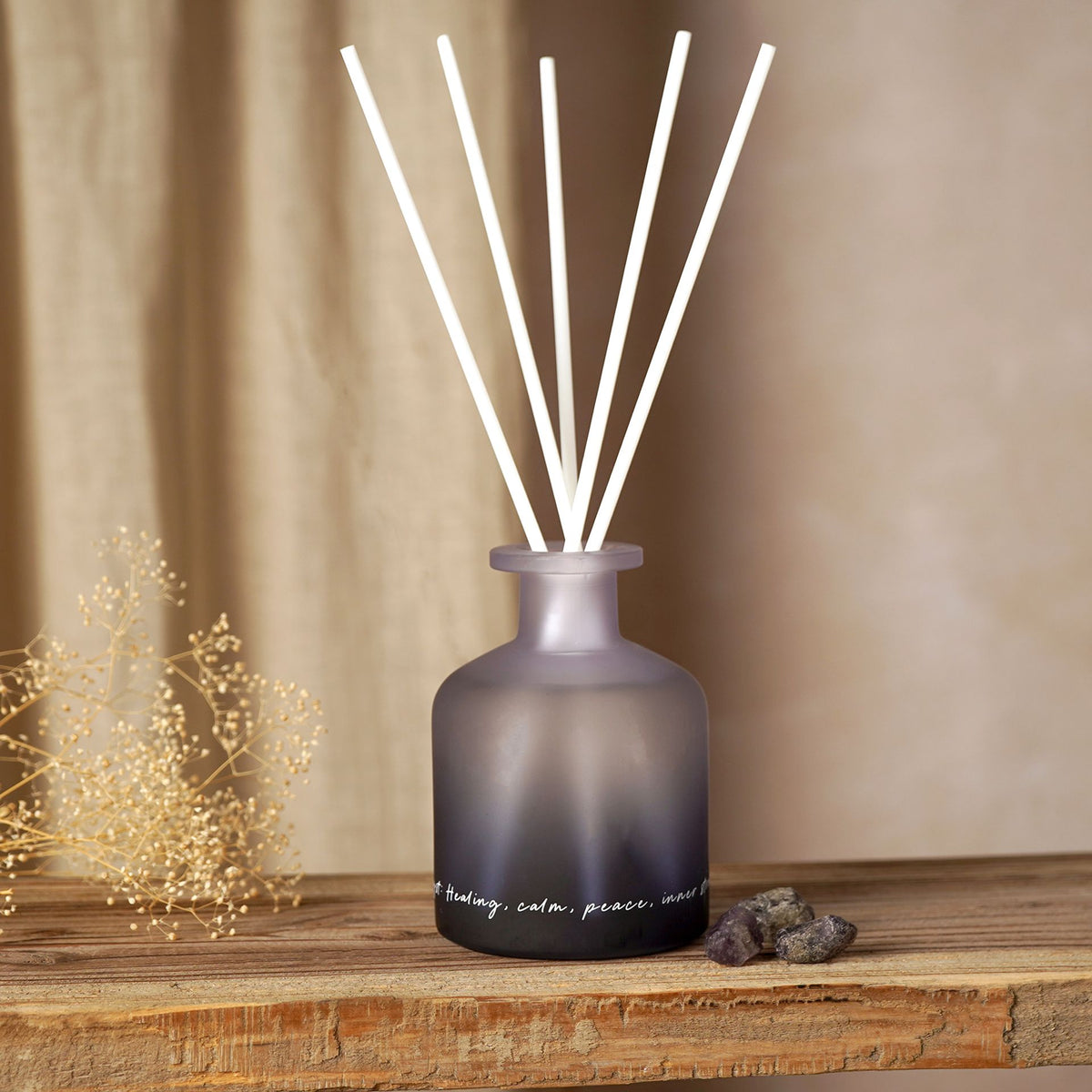 Serenity Amethyst Crystal Infused 230ml Oil Diffuser