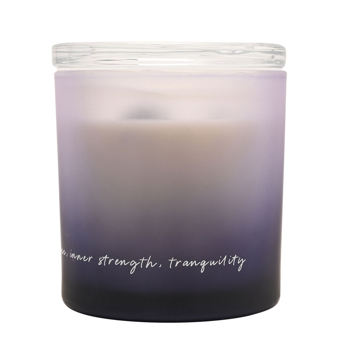Serenity Amethyst Crystal Infused 380g Candle