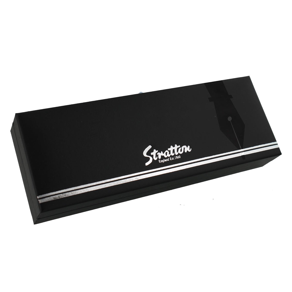 Stratton Ballpoint Pen - Black & Gold
