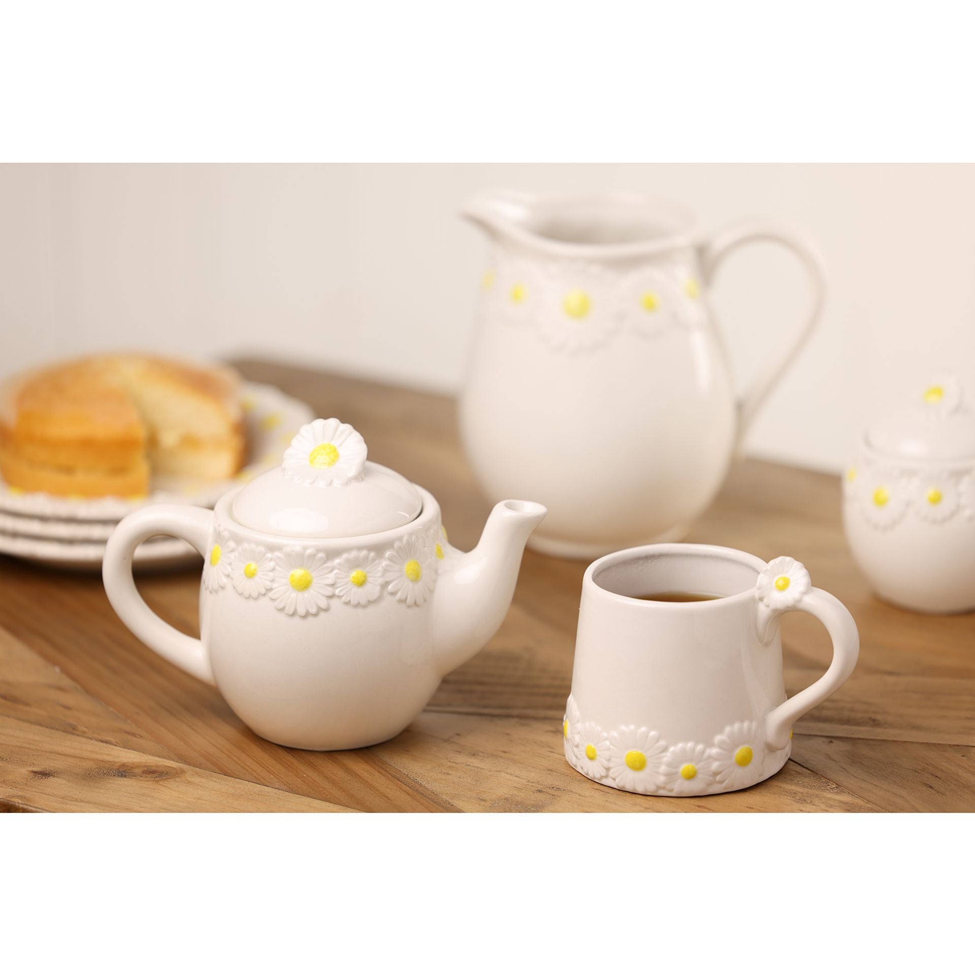 The Cottage Garden Teapot - Daisy