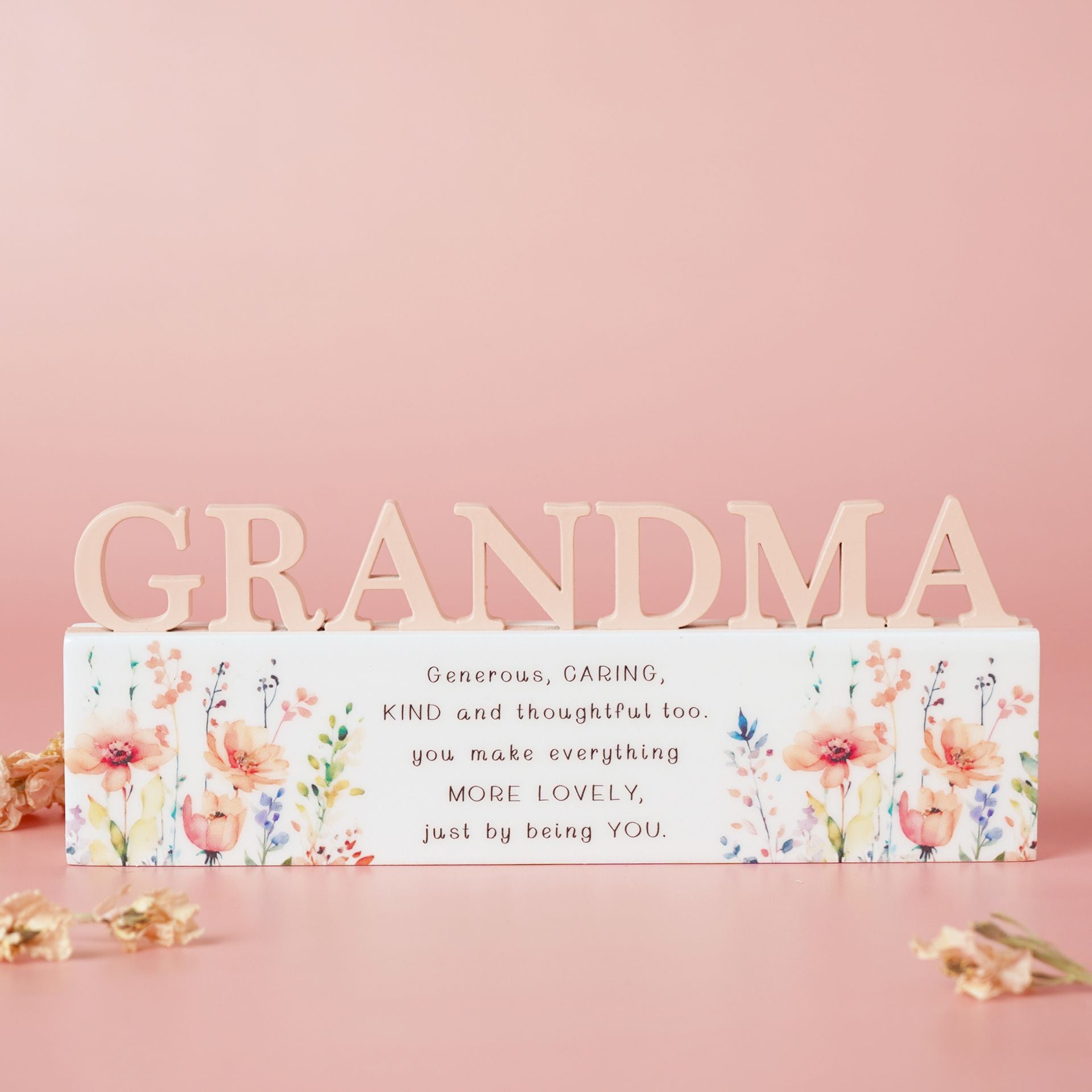 The Cottage Garden Floral Word - Grandma