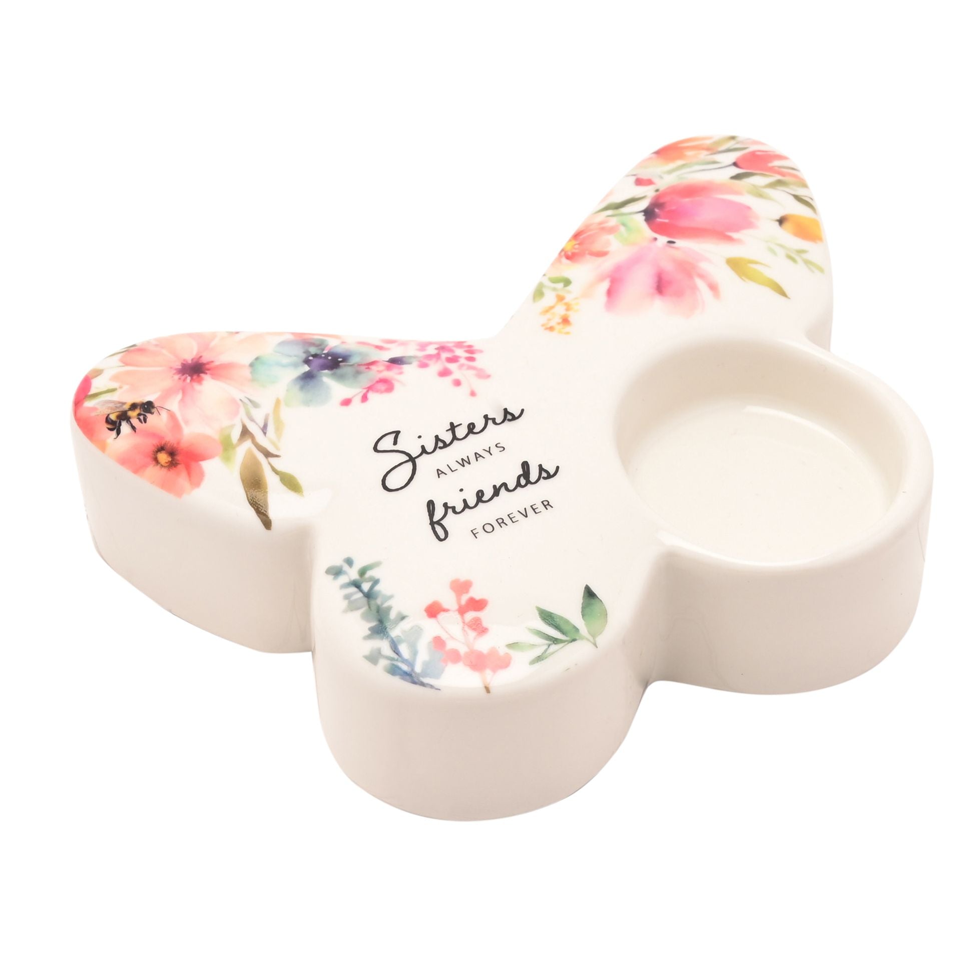 The Cottage Garden Butterfly Tealight Holder - Sisters