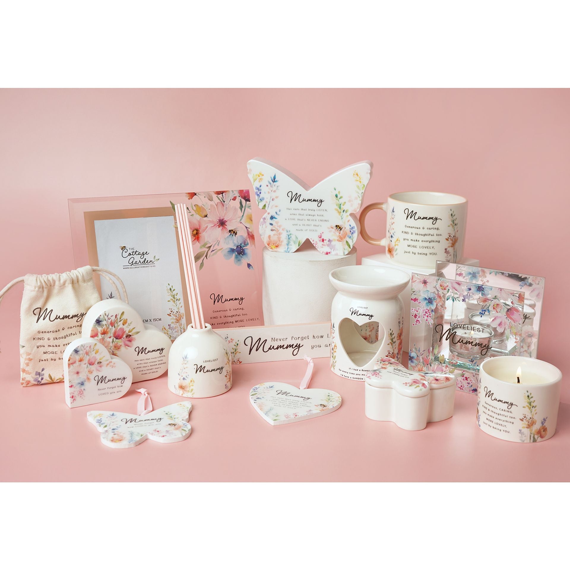 The Cottage Garden Ceramic Candle 100g - Mummy