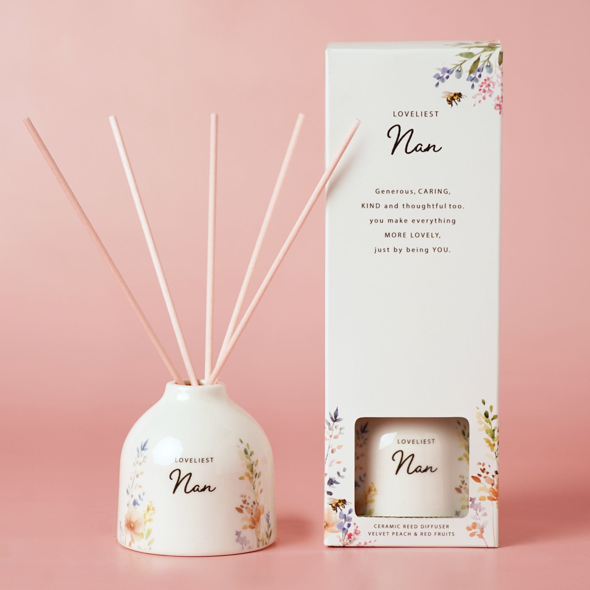 The Cottage Garden Ceramic Reed Diffuser - Nan
