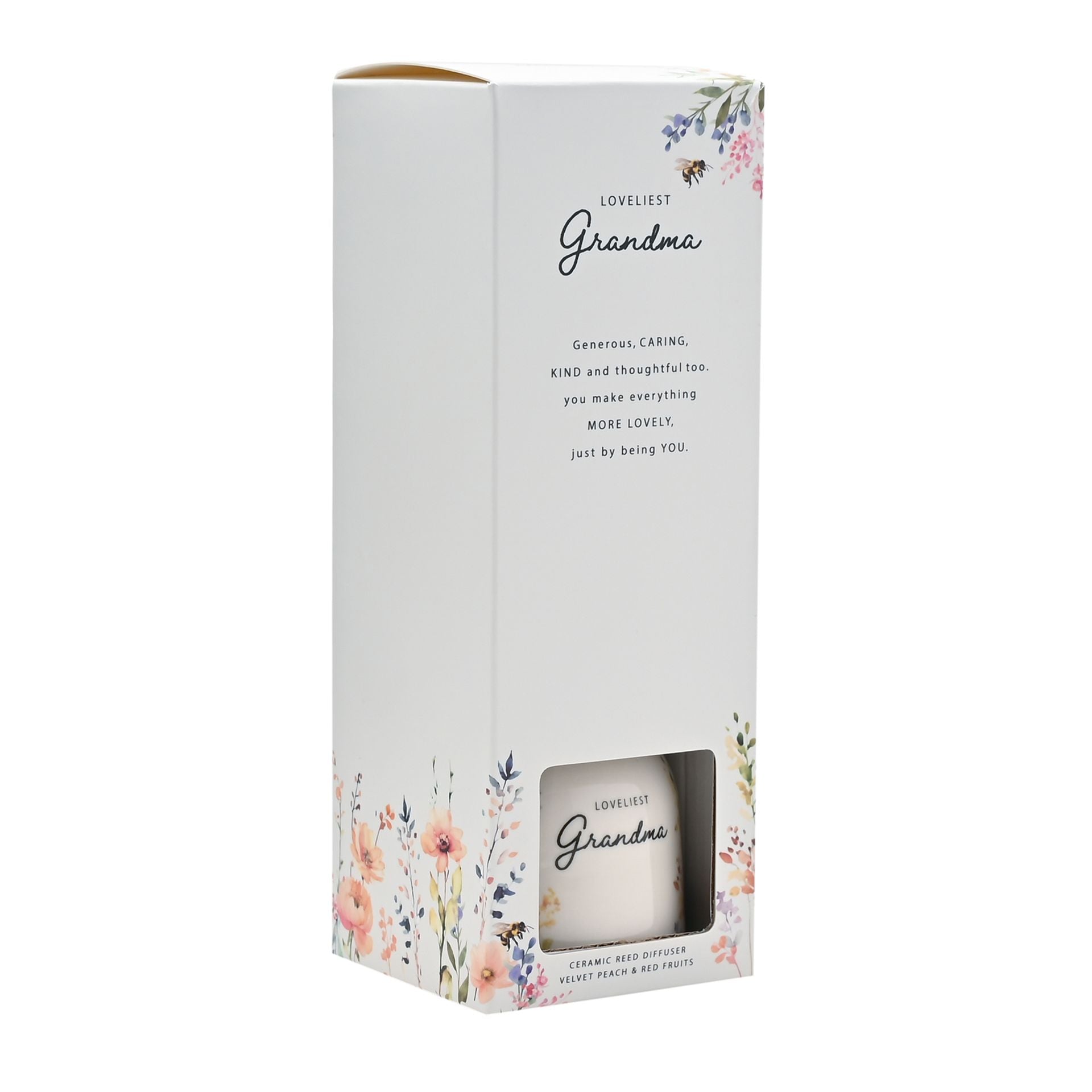 The Cottage Garden Ceramic Reed Diffuser - Grandma