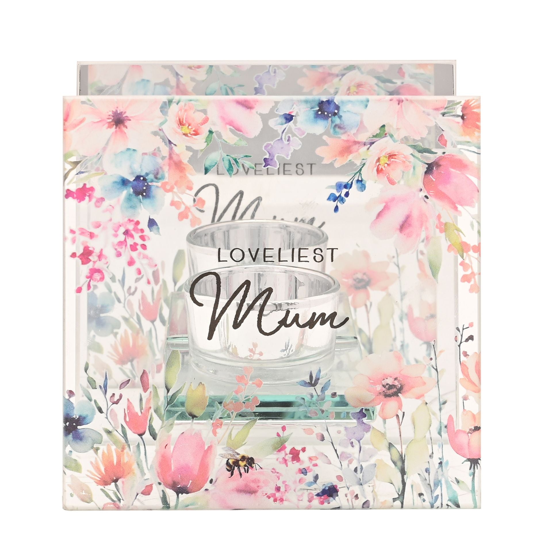 The Cottage Garden Tealight Holder - Mum