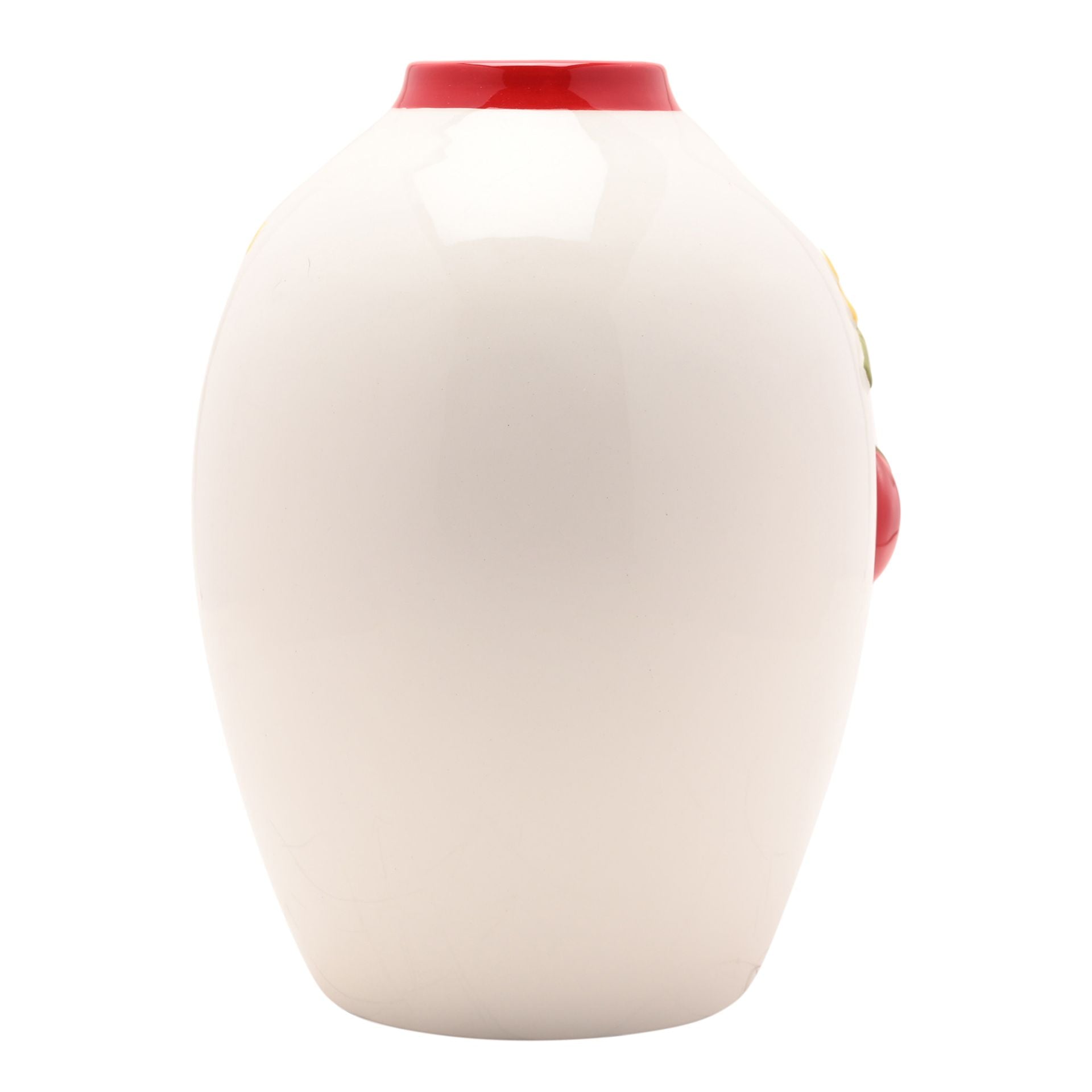 The Cottage Garden Handpainted Embossed Tomato Vase - Large