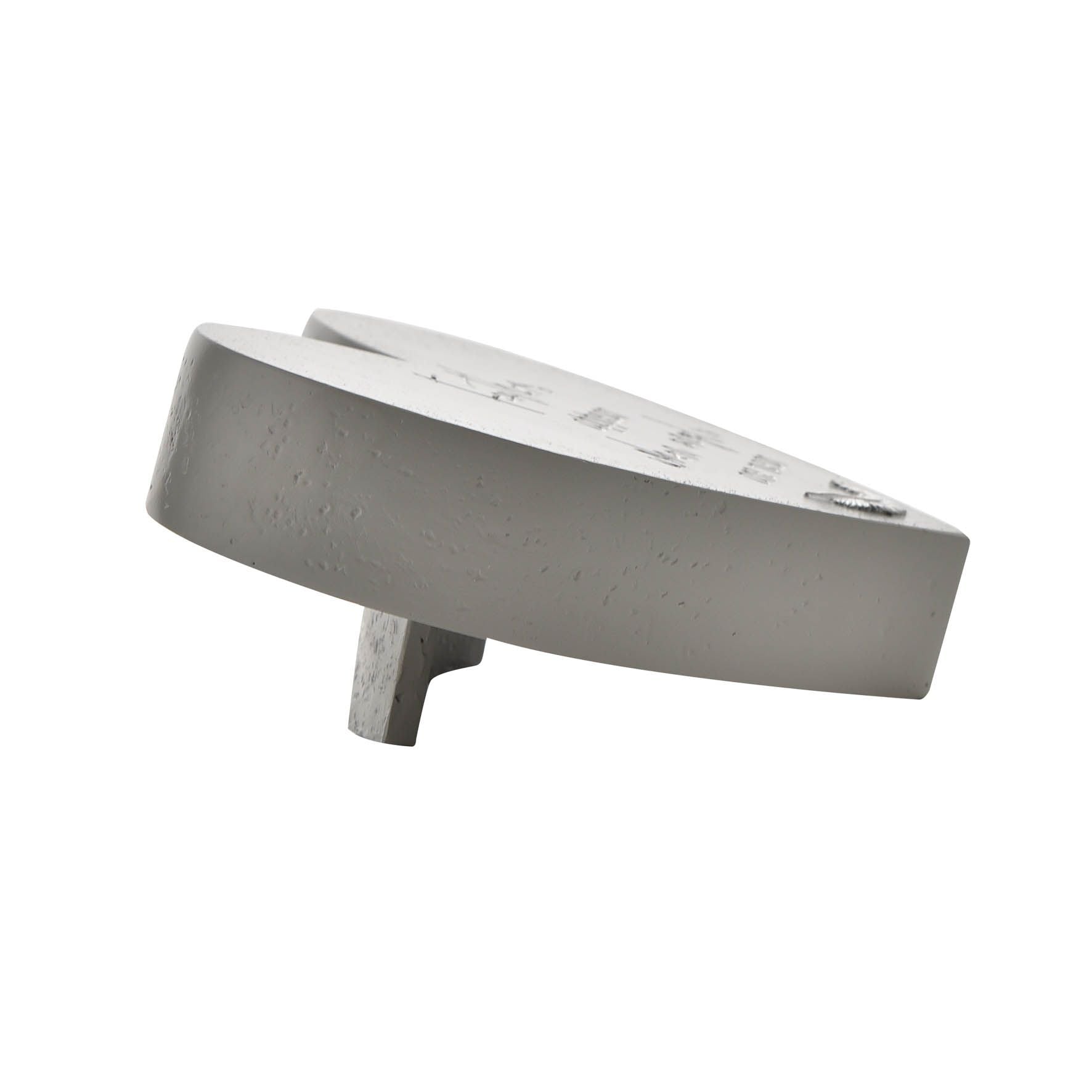 Thoughts of You Memorial Graveside Heart Plaque - Feathers