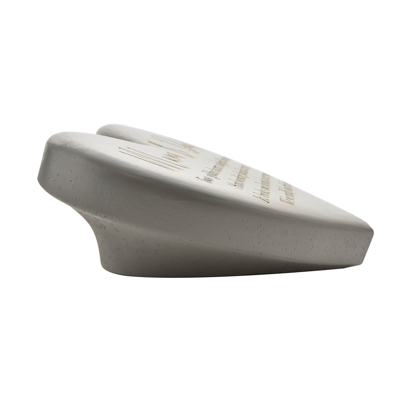 Thoughts of You Memorial Graveside Heart Plaque - Mum & Dad