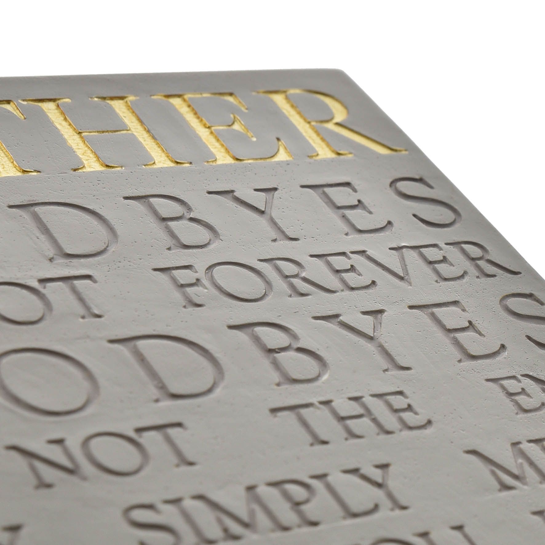 Thoughts of You Memorial Square Plaque - Brother