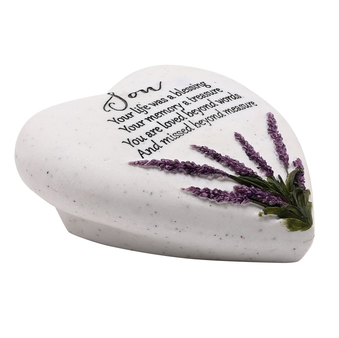 Thoughts Of You Heart Stone Lavender - Son