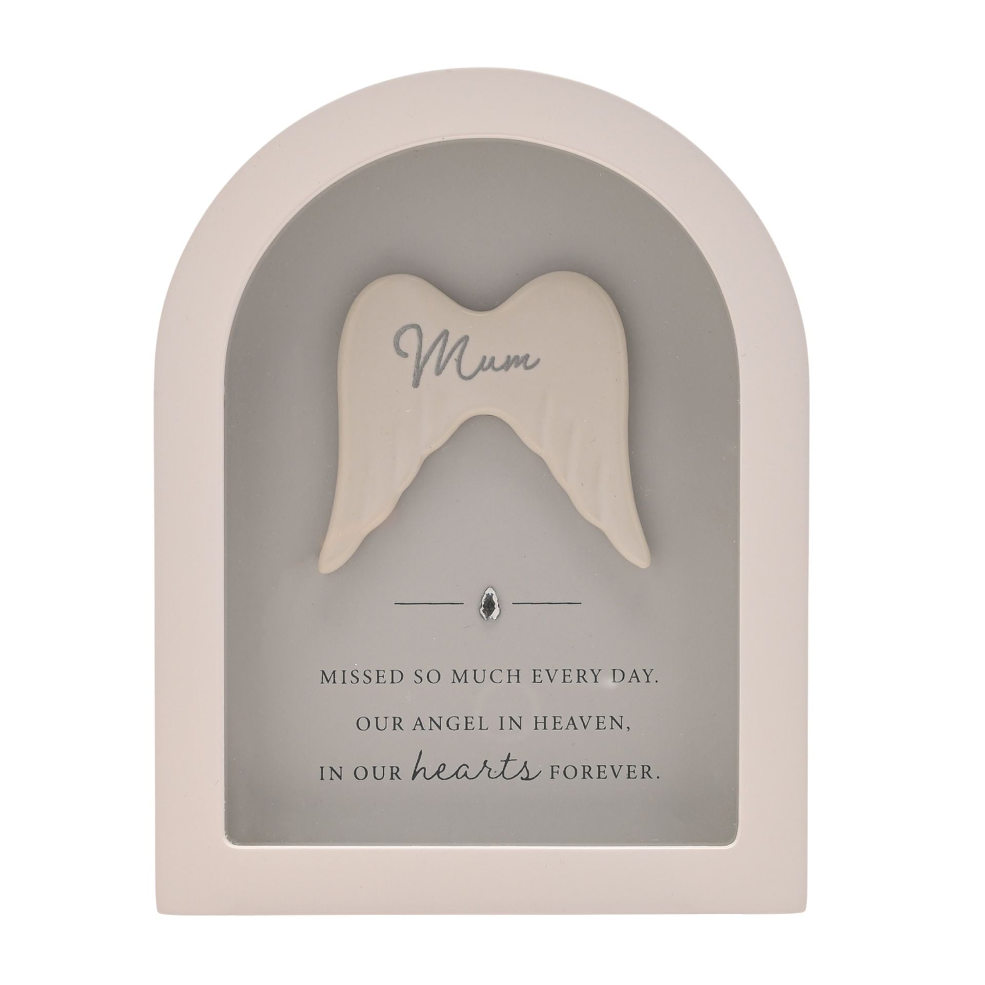 Thoughts of You Arched Framed Plaque - Mum