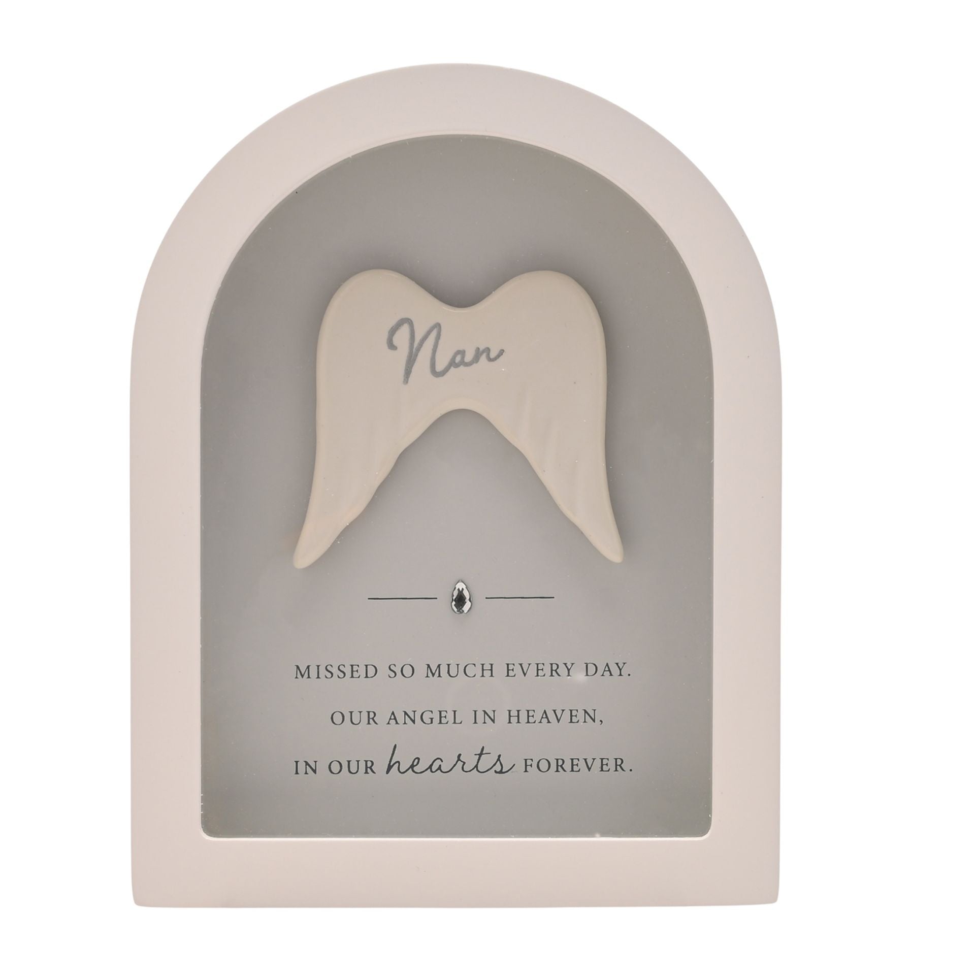 Thoughts of You Arched Framed Plaque - Nan