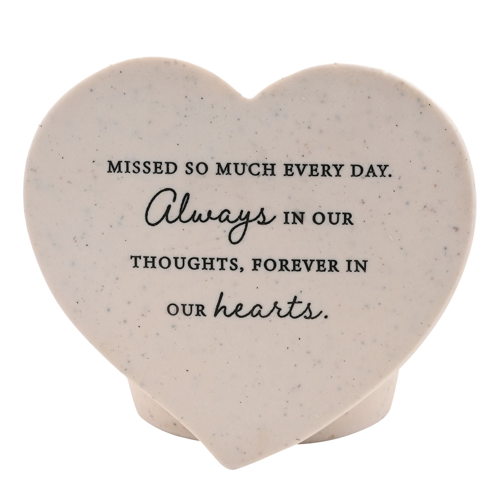 Thoughts of You Graveside Heart Vase
