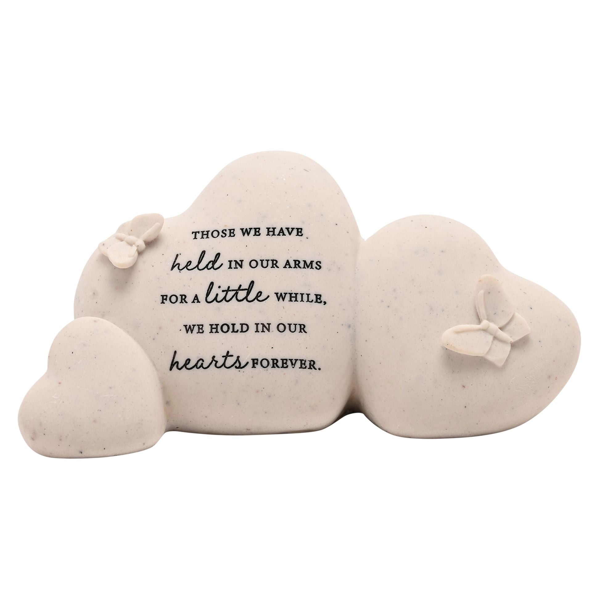 Thoughts of You Heart Stones Graveside Plaque