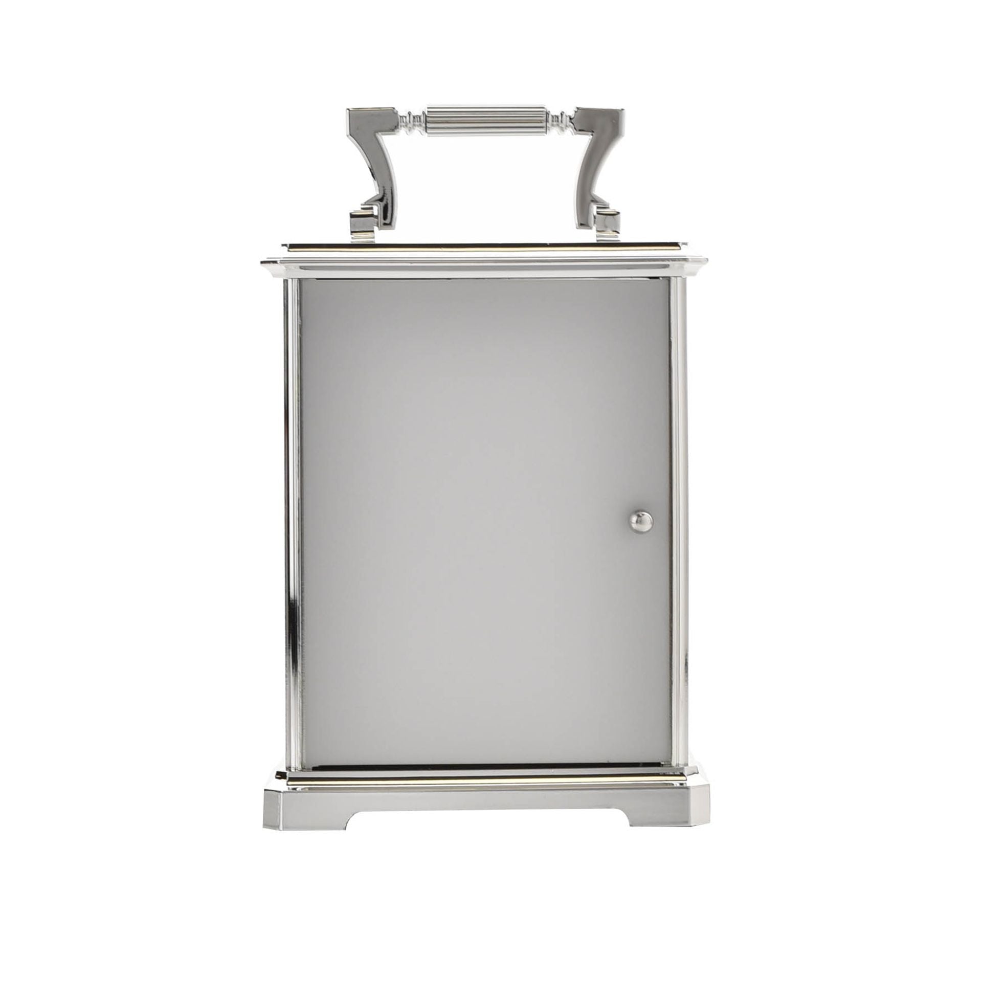 Wm.Widdop Carriage Clock - Silver