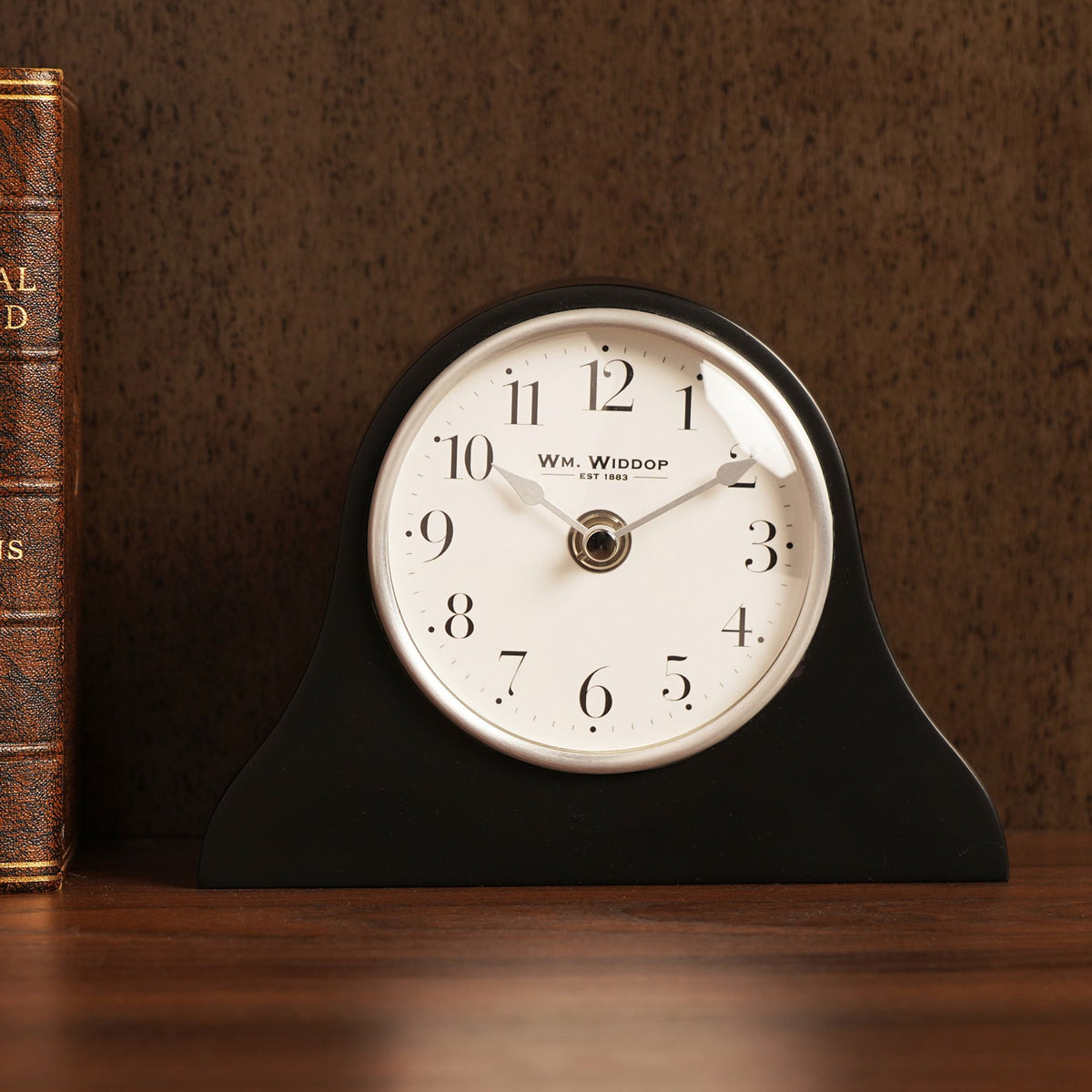 Wm. Widdop Napoleon Resin Table Clock
