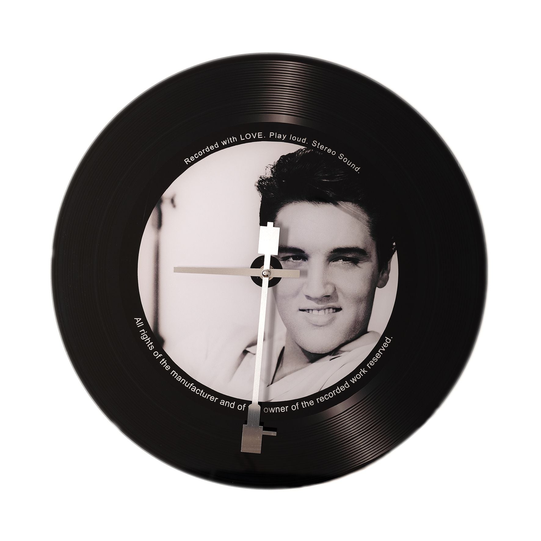 Iconic Collection Glass Wall Clock 38 cm