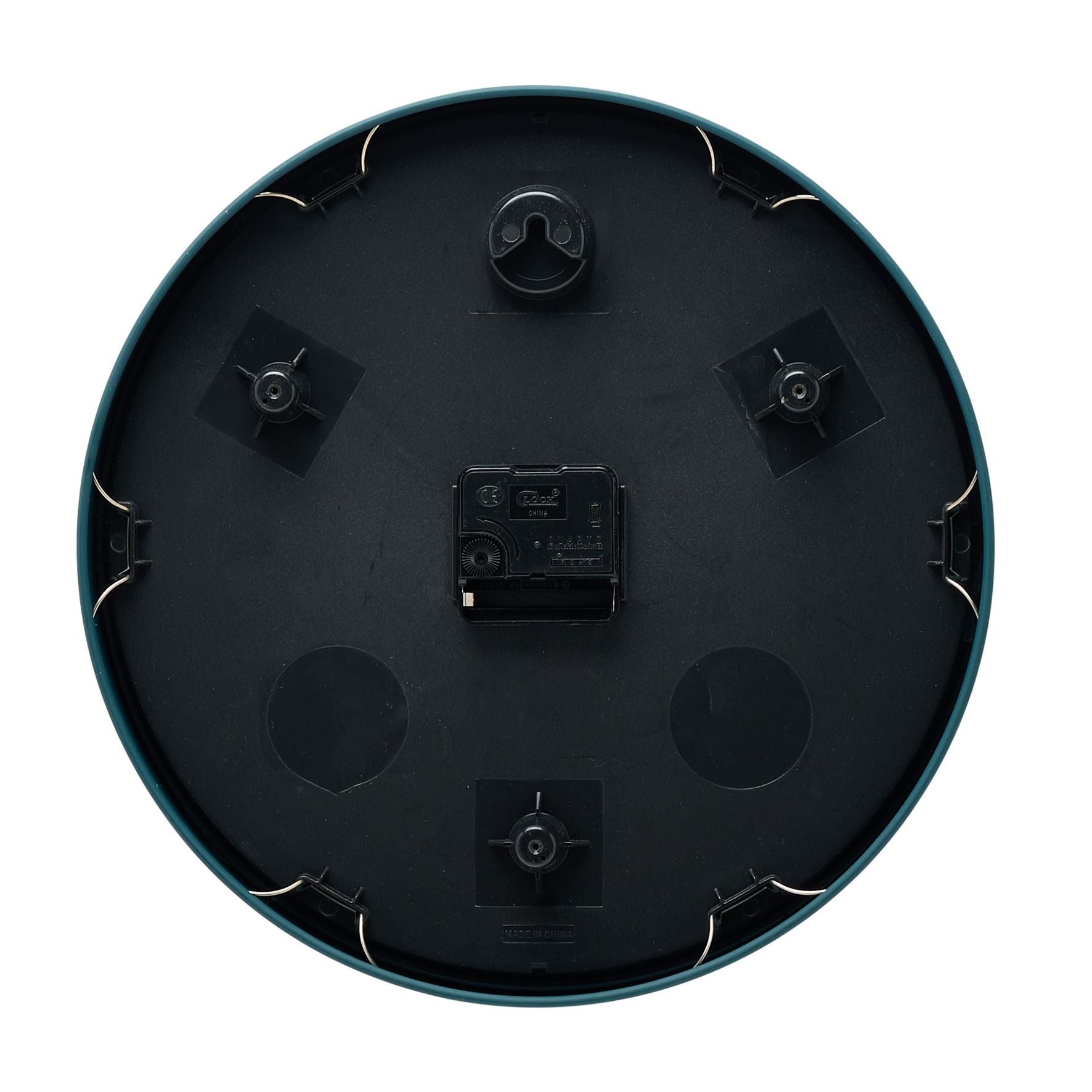 Interval Metal Wall Clock 32cm - Emerald