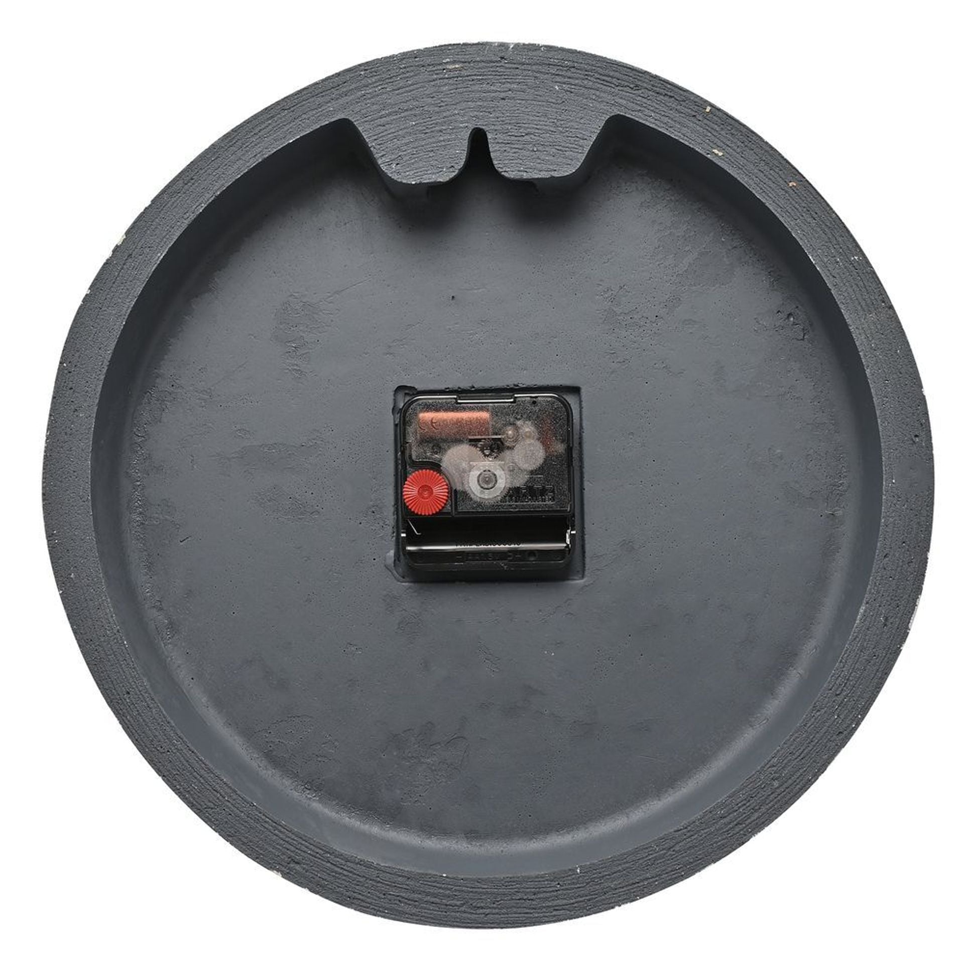 Interval Cement Wall Clock 28cm - Dark Grey