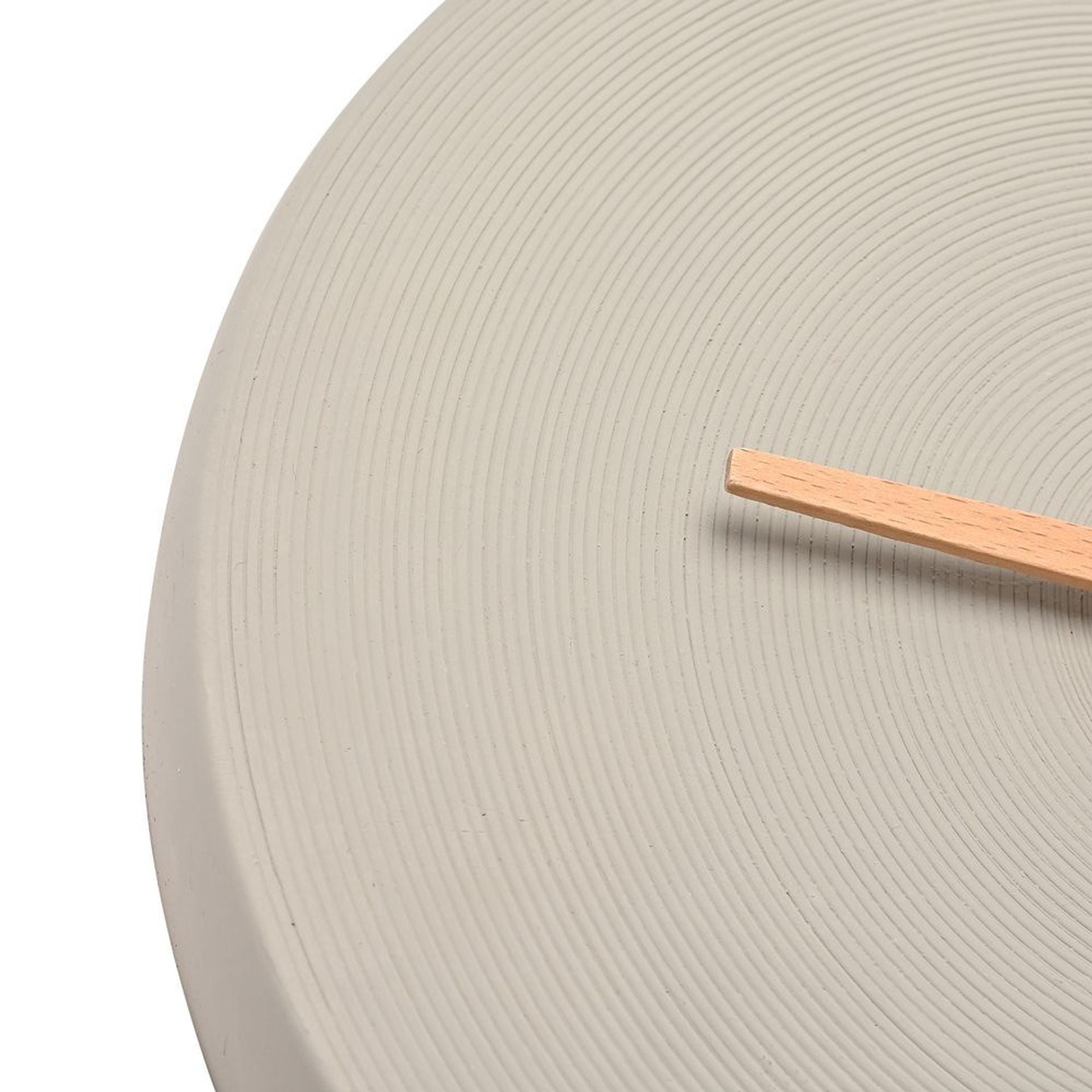 Interval Cement Wall Clock 28cm - Grey