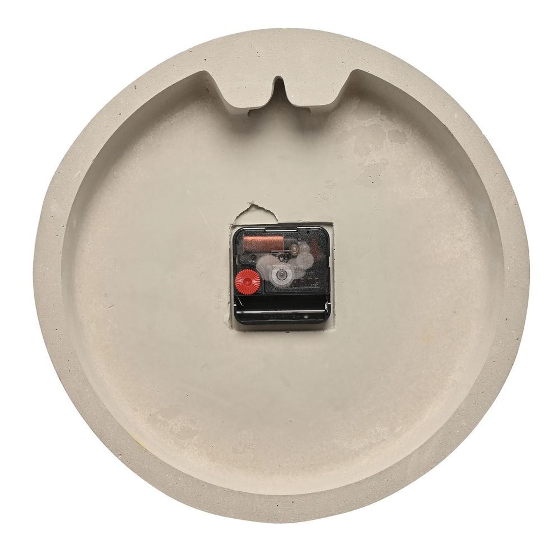 Interval Cement Wall Clock 28cm - Grey