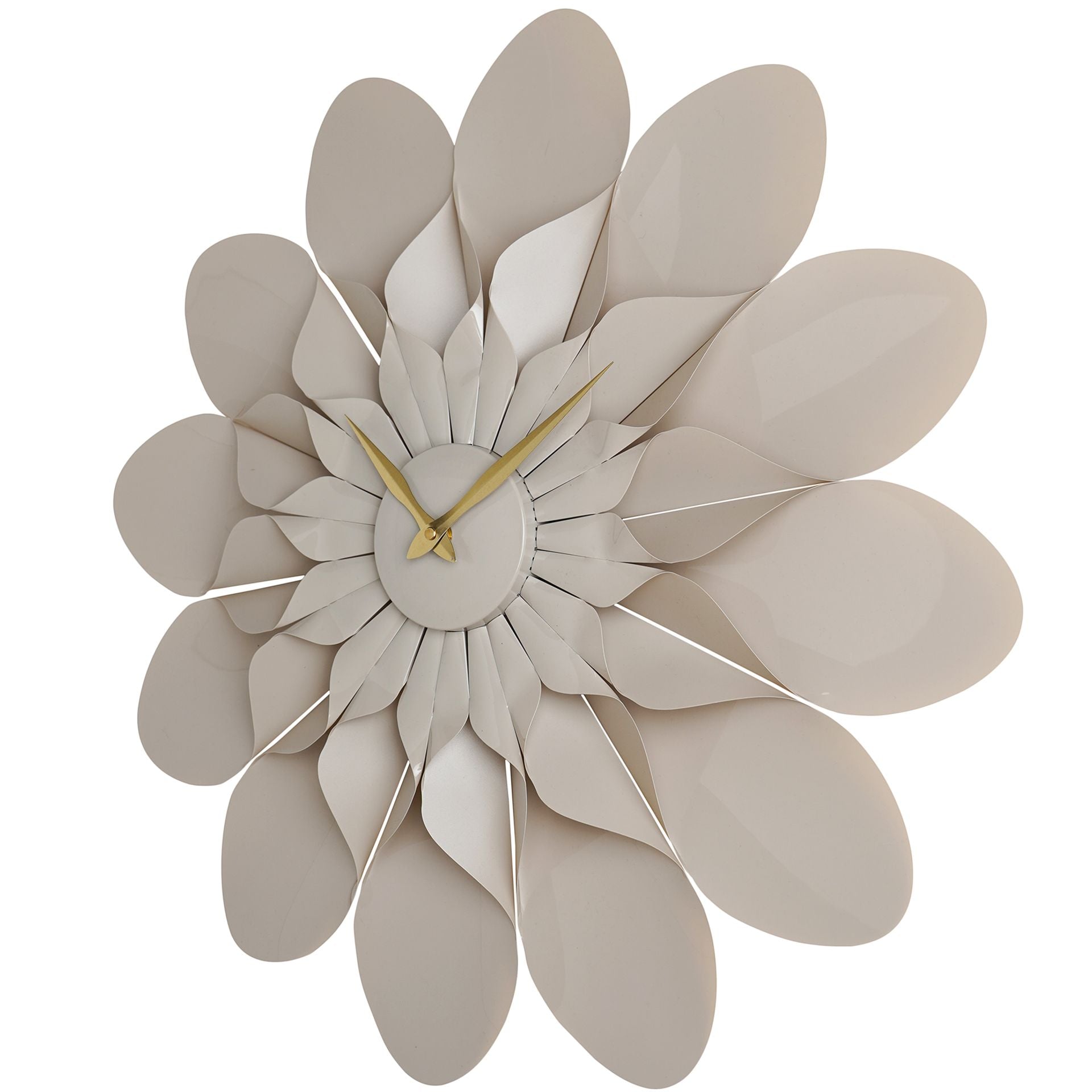 Interval 60cm Flower Petal Wall Clock