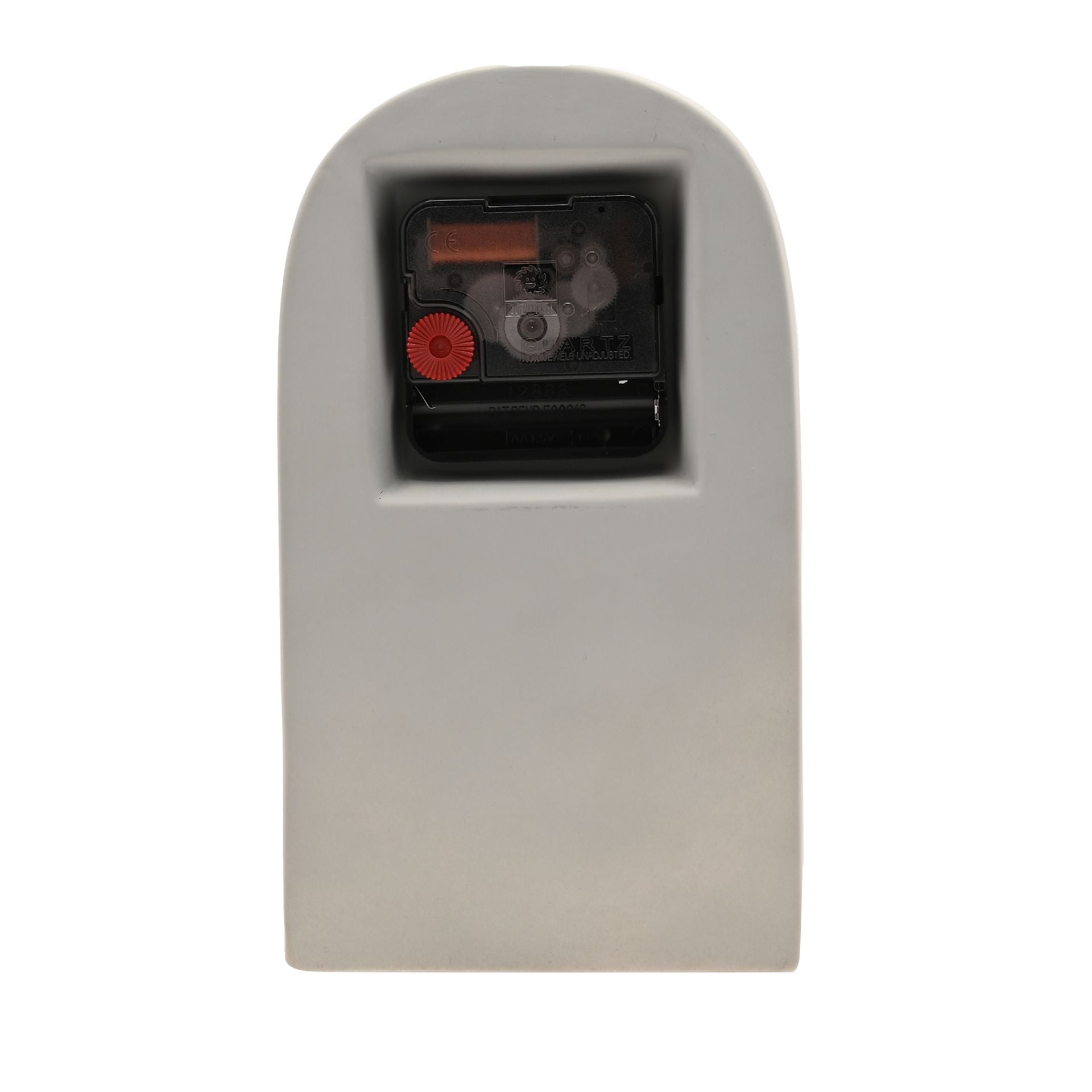 Interval Porcelain & Cork Desk Clock - Grey