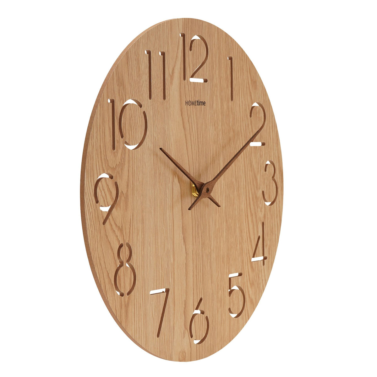Hometime Wooden Wall Clock 50cm