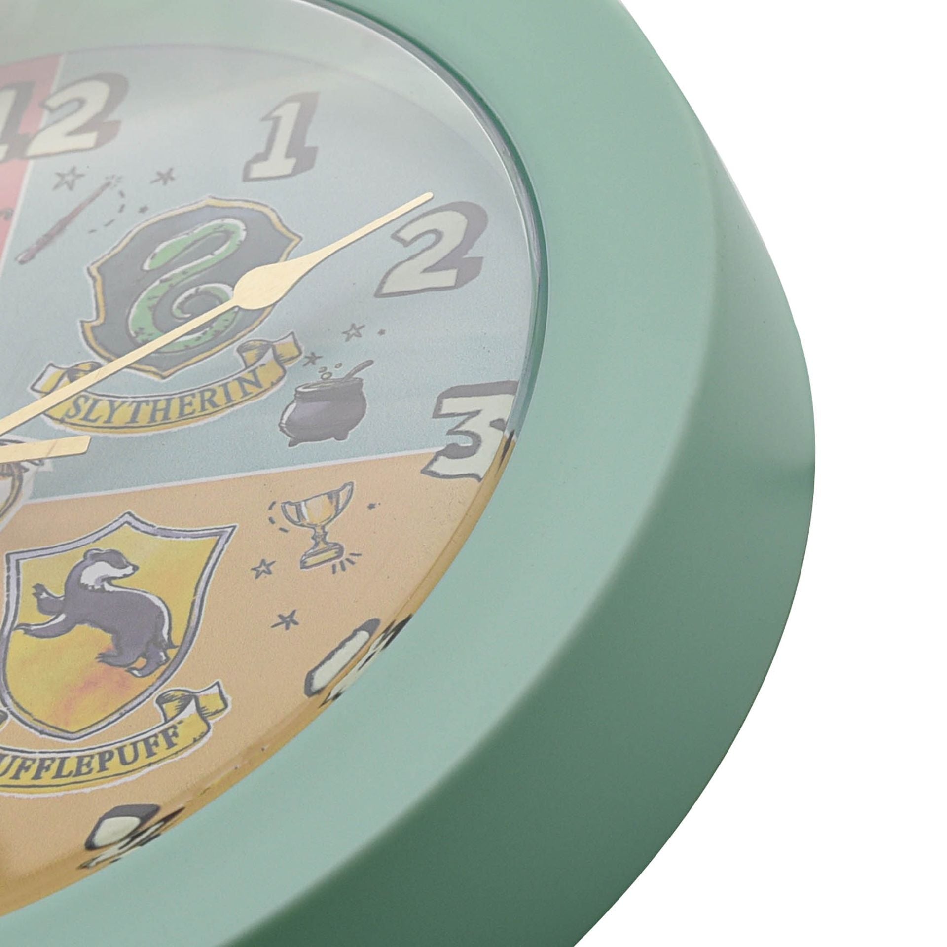Harry Potter Charms Wall Clock - House Crests