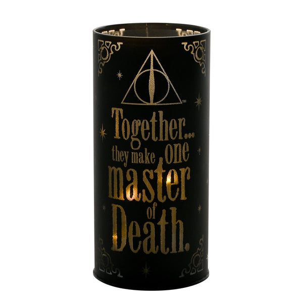 Warner Bros Harry Potter Dark Arts Light Up Tube - Deathly Hallows