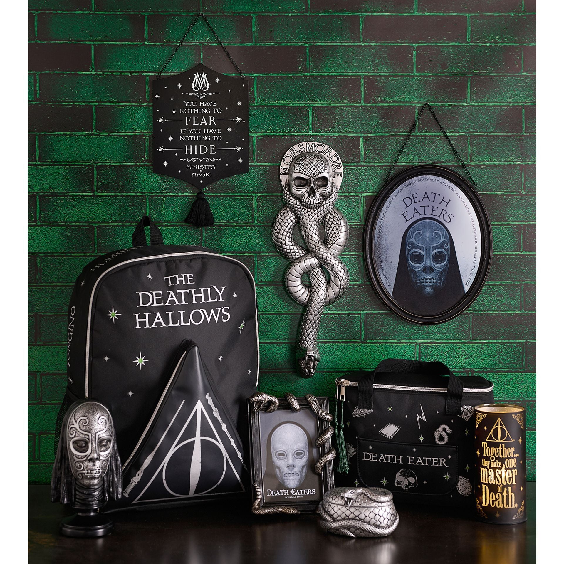 Warner Bros Harry Potter Dark Arts Backpack - Deathly Hallows