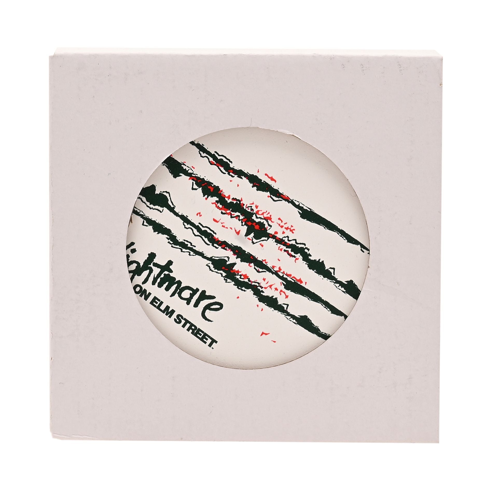 Warner Bros Nightmare on Elm Street Square Coaster - Freddy Krueger Slash