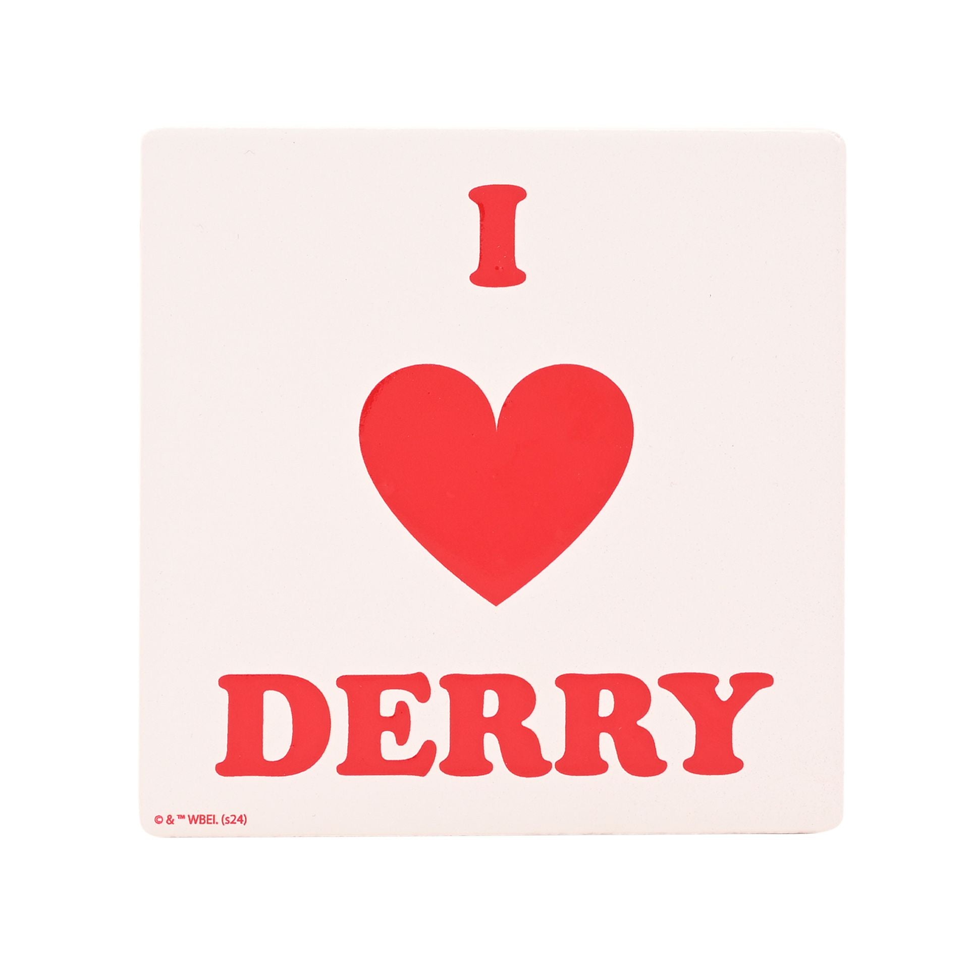 Warner Bros IT Coaster - I Heart Derry