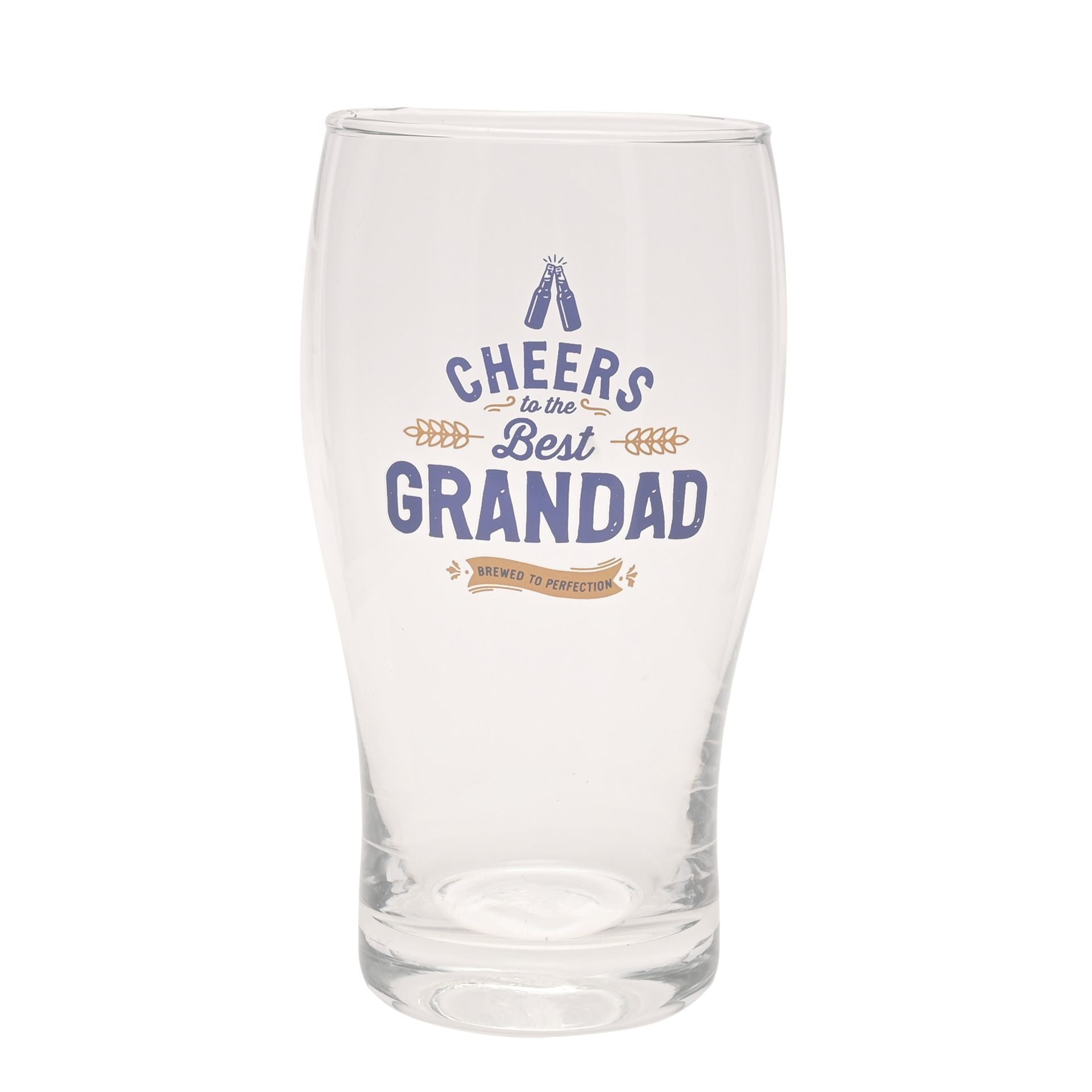 Well Crafted Pint Glass and Coaster Set - Grandad