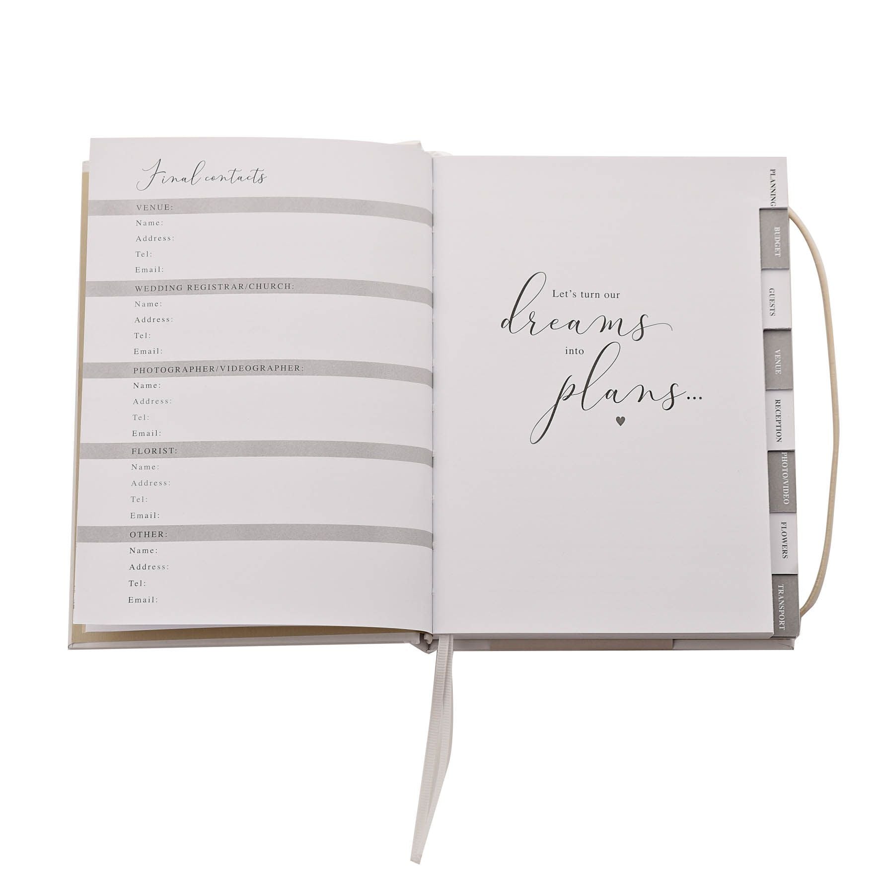 Always & Forever Paperwrap Wedding Planner
