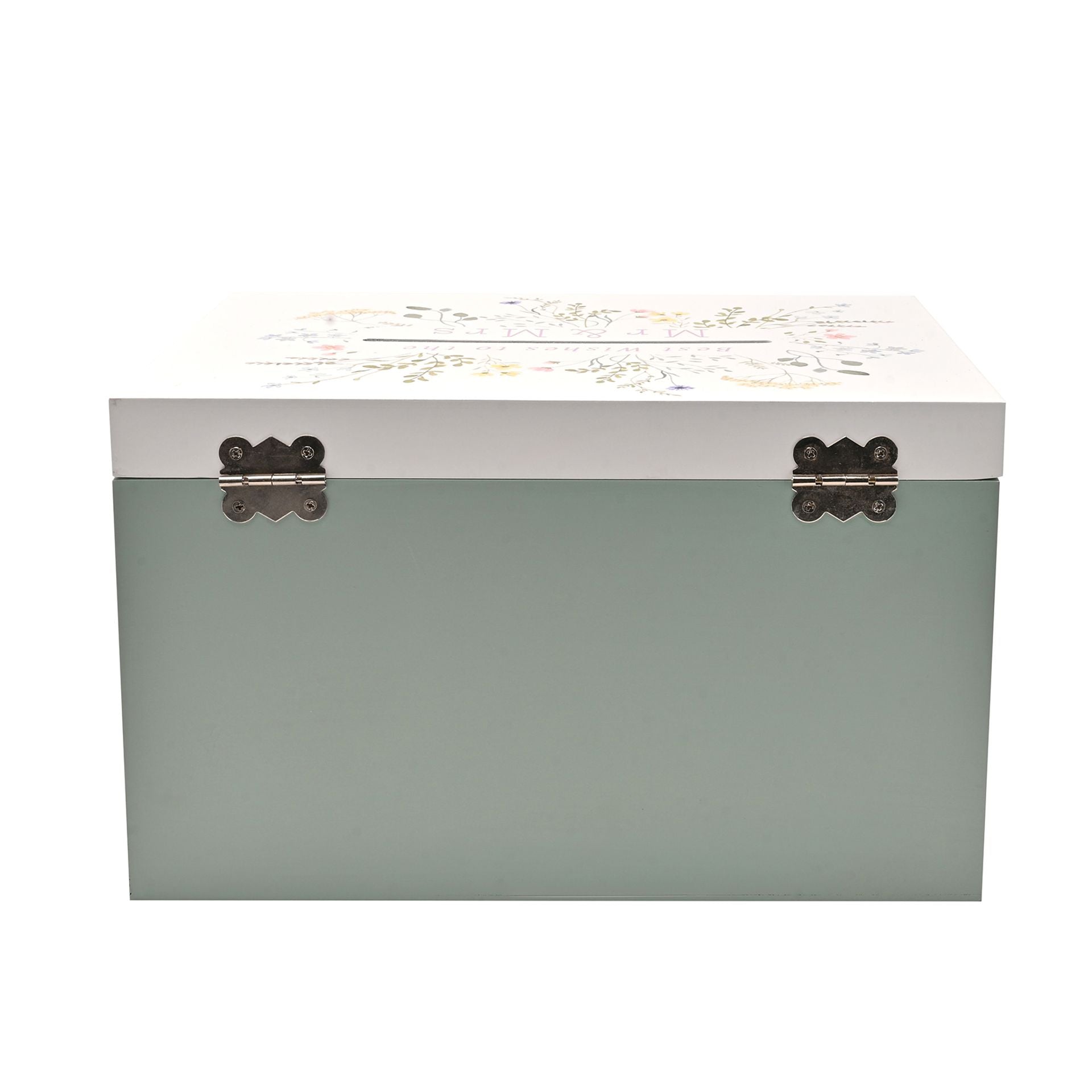 Love Story Wildflower Wedding Card Box