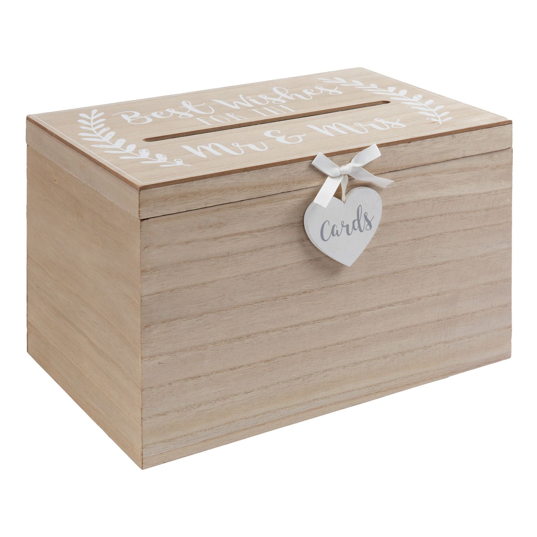 Love Story Card Box Best Wishes For The Mr & Mrs 32cm