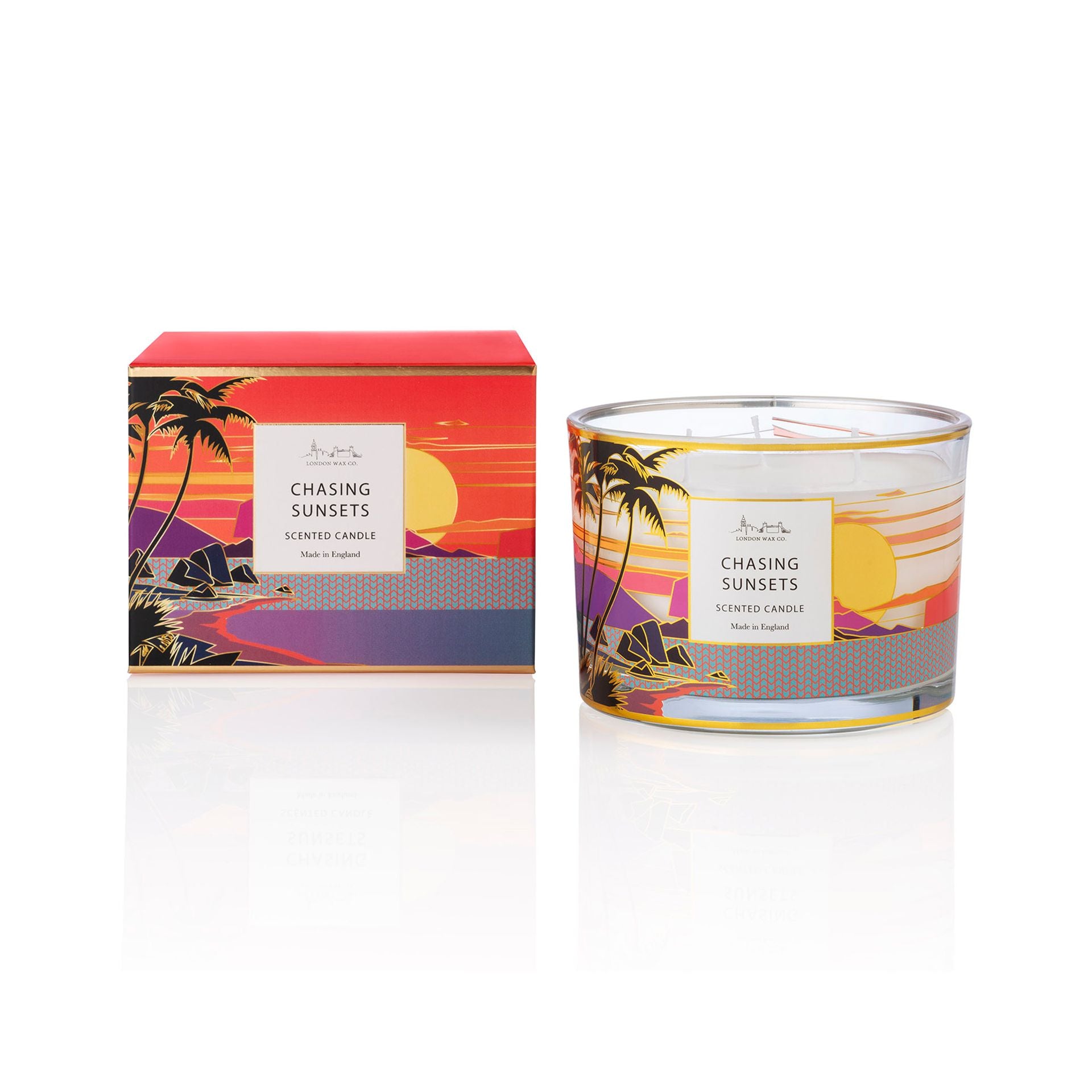 The London Wax Company Chasing Sunsets 3 Wick Candle 369g