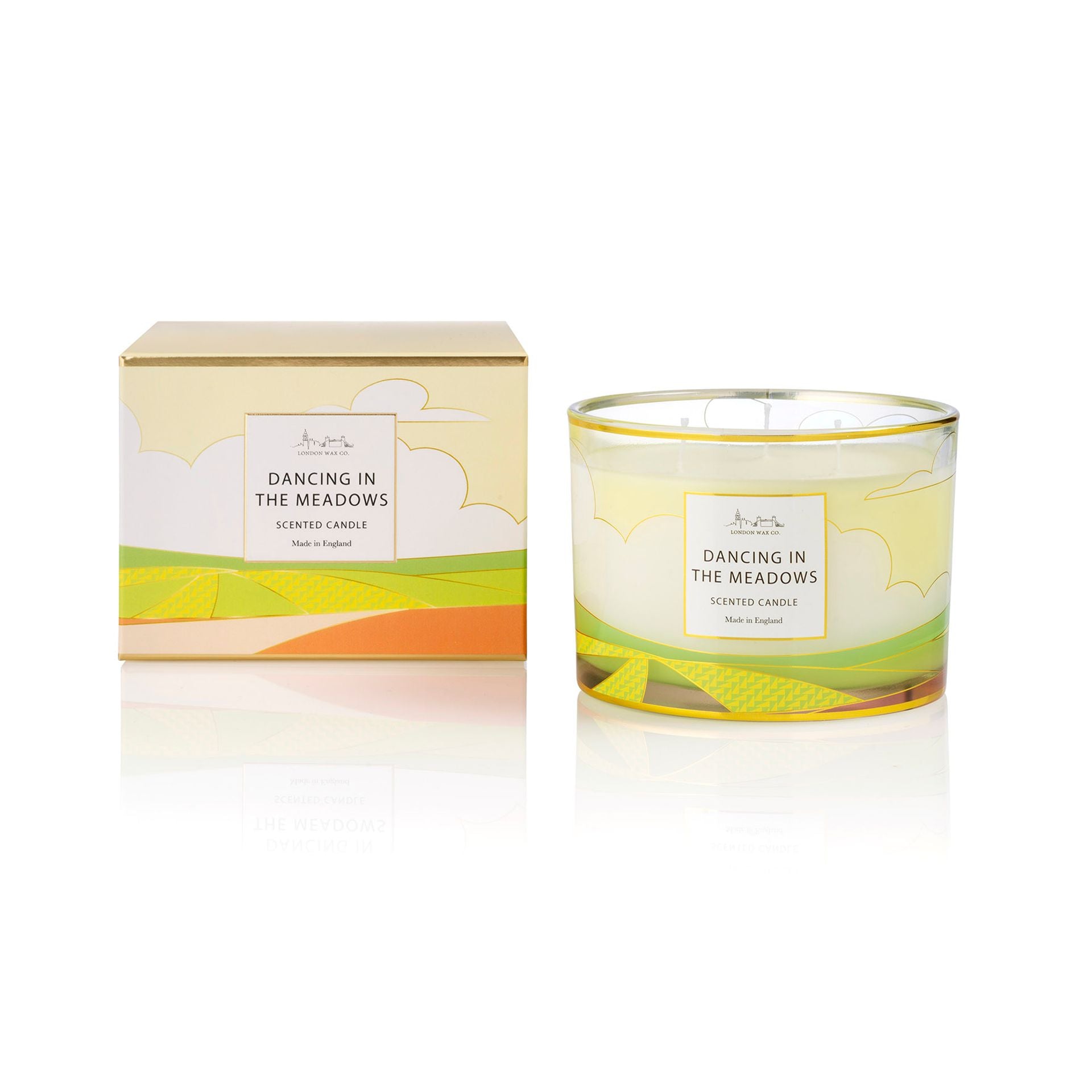 The London Wax Company Dancing In The Meadows 3 Wick Candle 369g