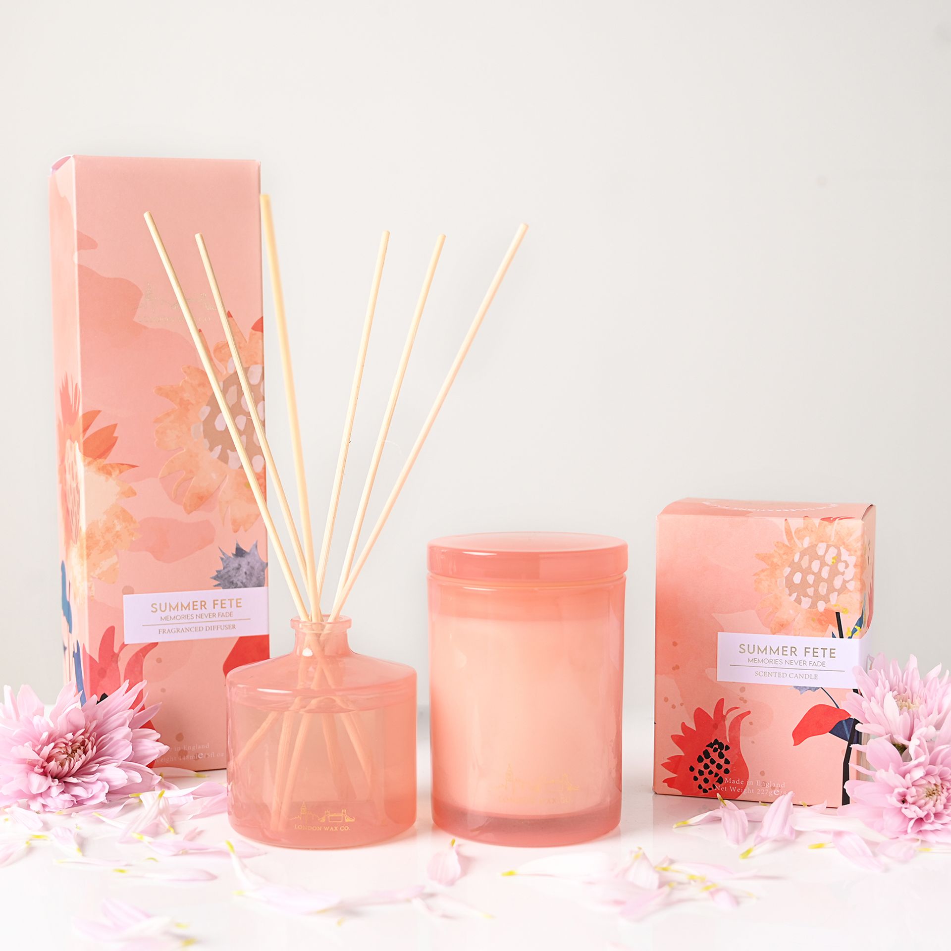 The London Wax Company Summer Fete 1 Wick Candle 227g