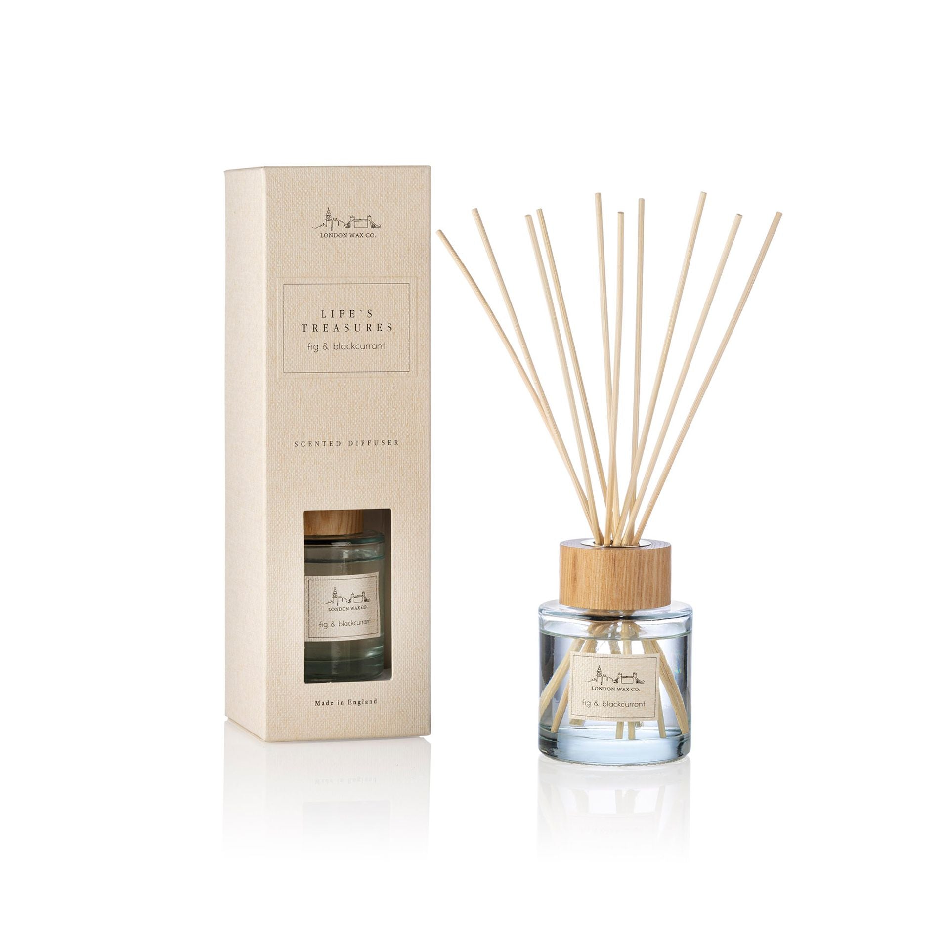The London Wax Company Fig & Blackcurrant Diffuser 100ml