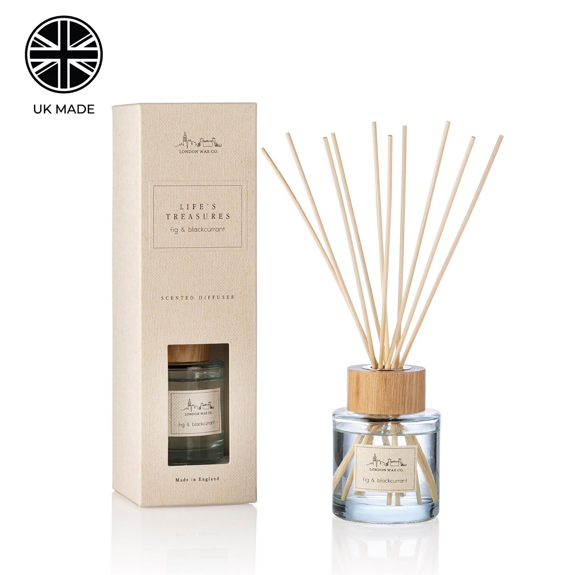 The London Wax Company Fig & Blackcurrant Diffuser 100ml
