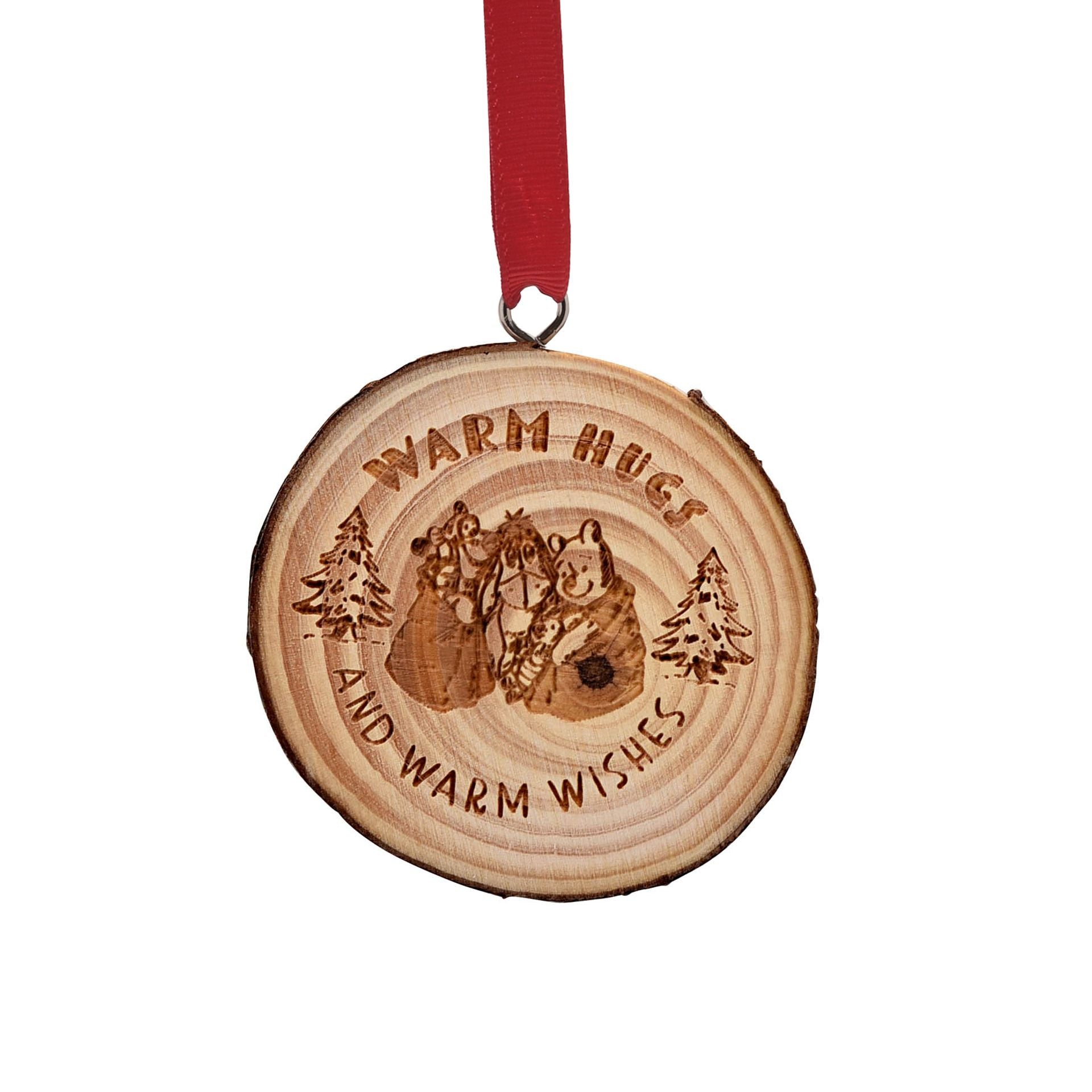 Disney Set of 4 Winnie the Pooh Wooden Decorations