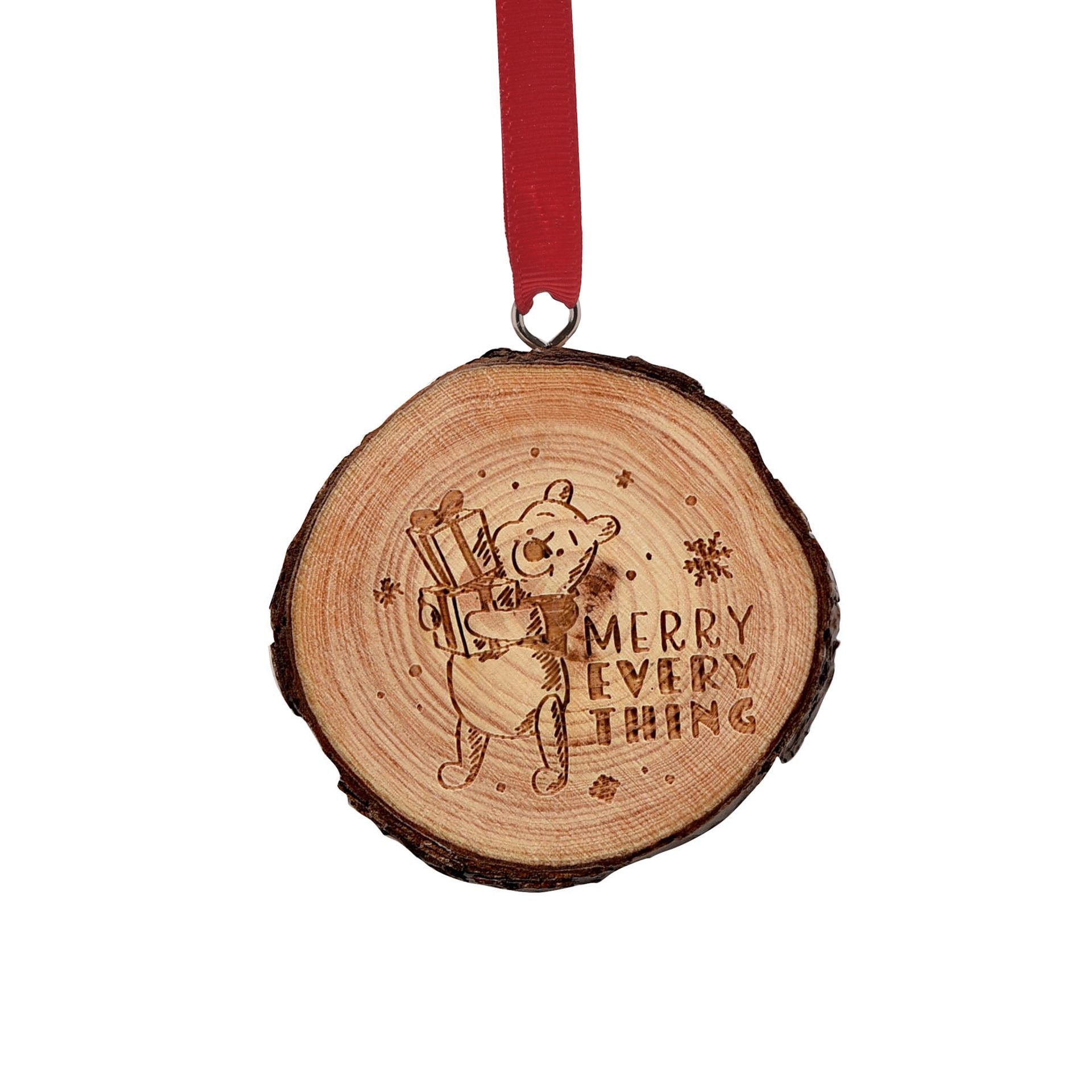 Disney Set of 4 Winnie the Pooh Wooden Decorations
