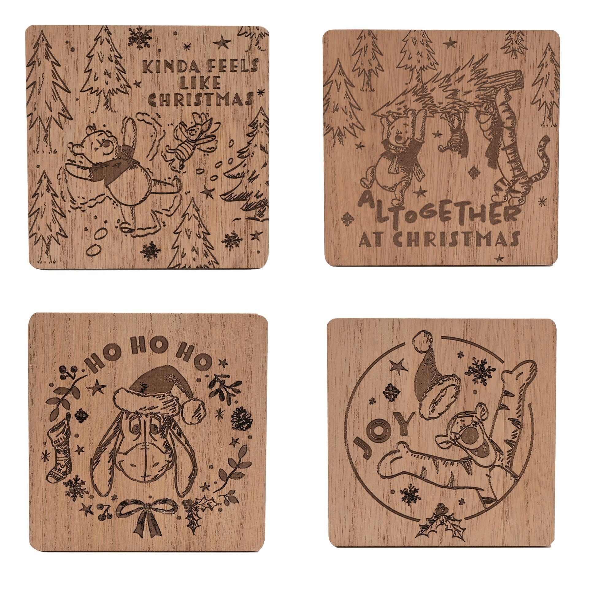 Winnie the Pooh Set of 4 Coasters