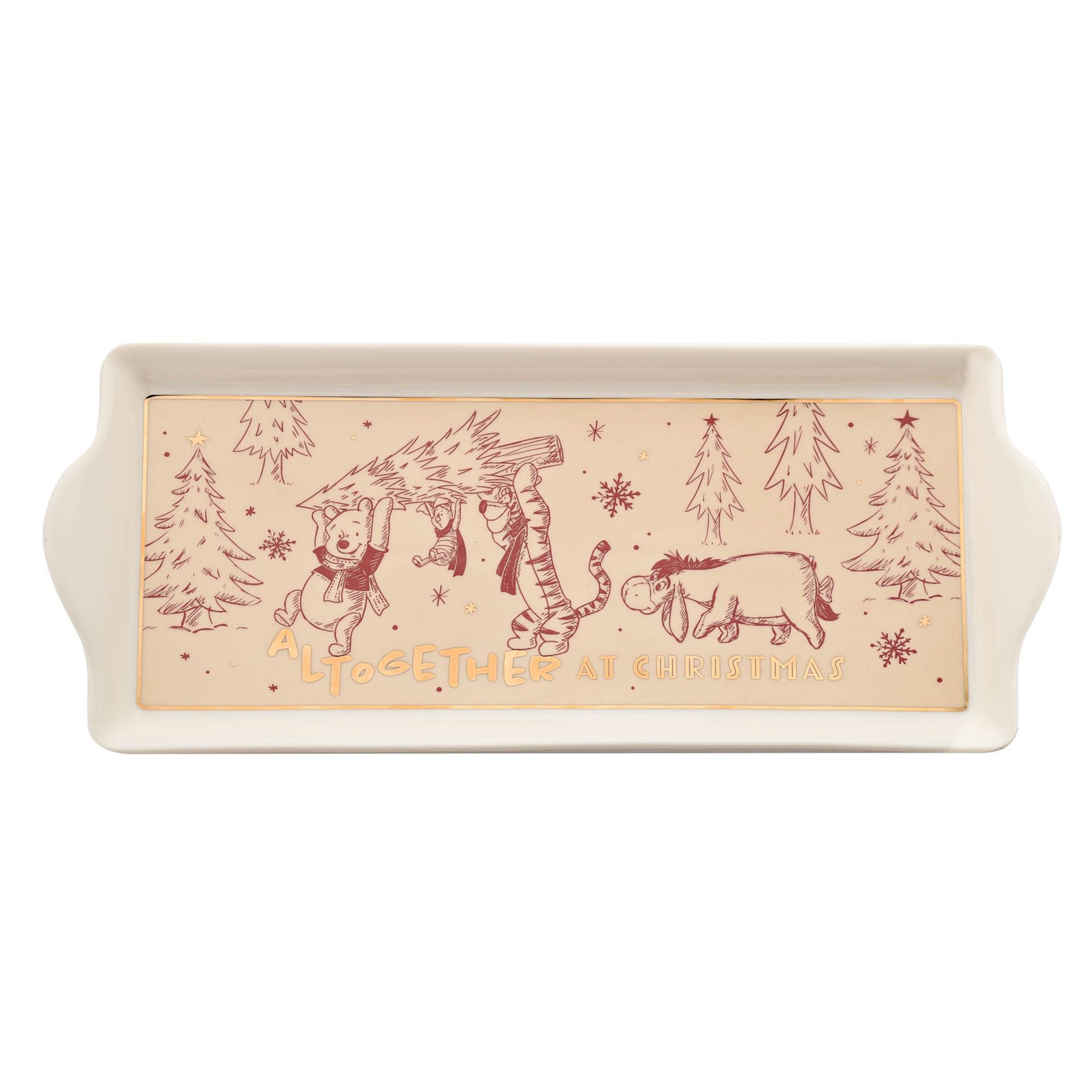 Winnie the Pooh Rectangle Serving Plate