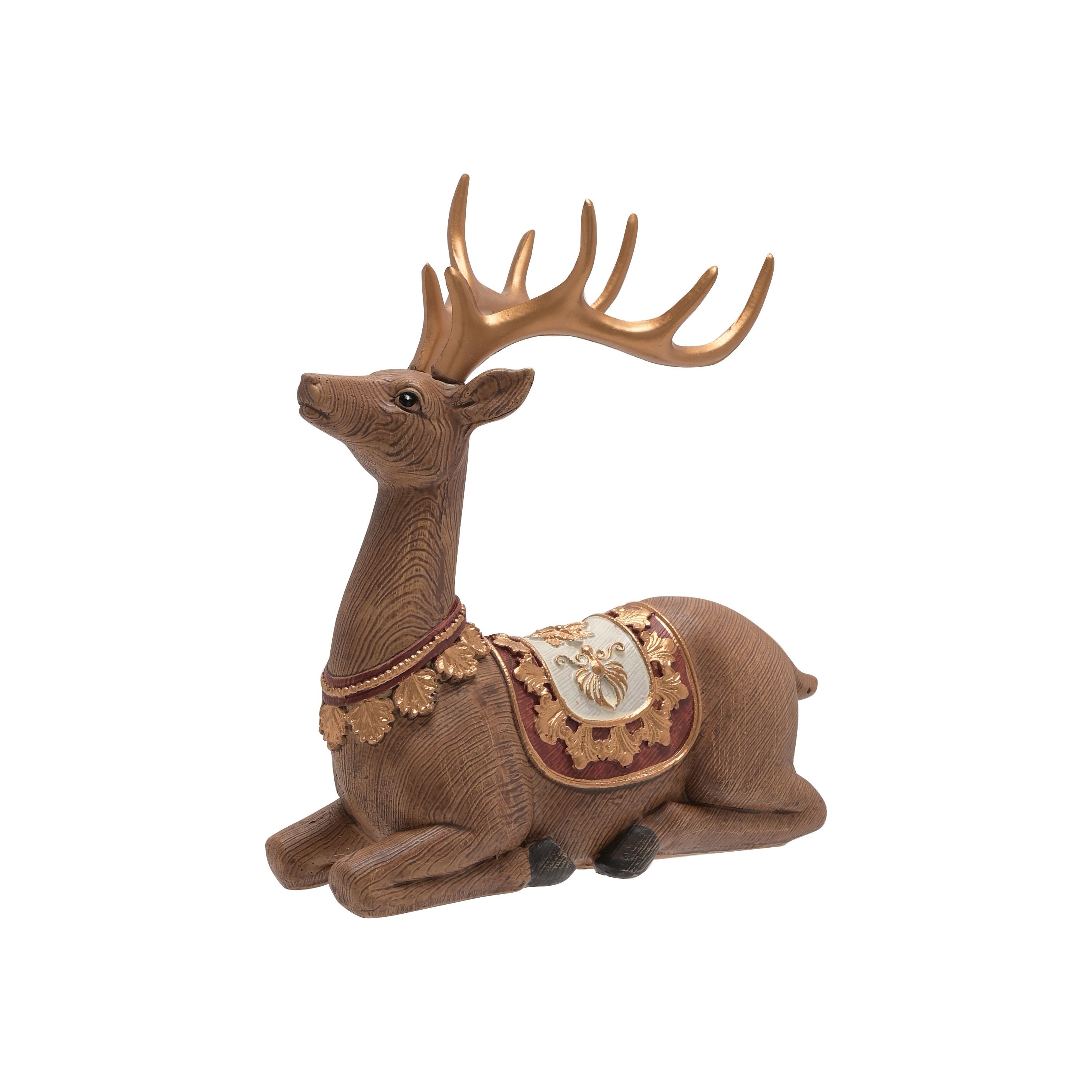 Sitting Reindeer Decoration